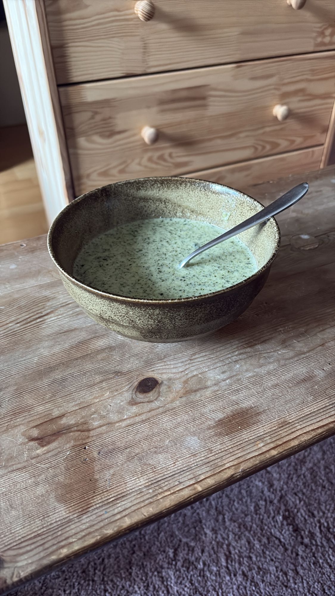 Krämig broccolisoppa