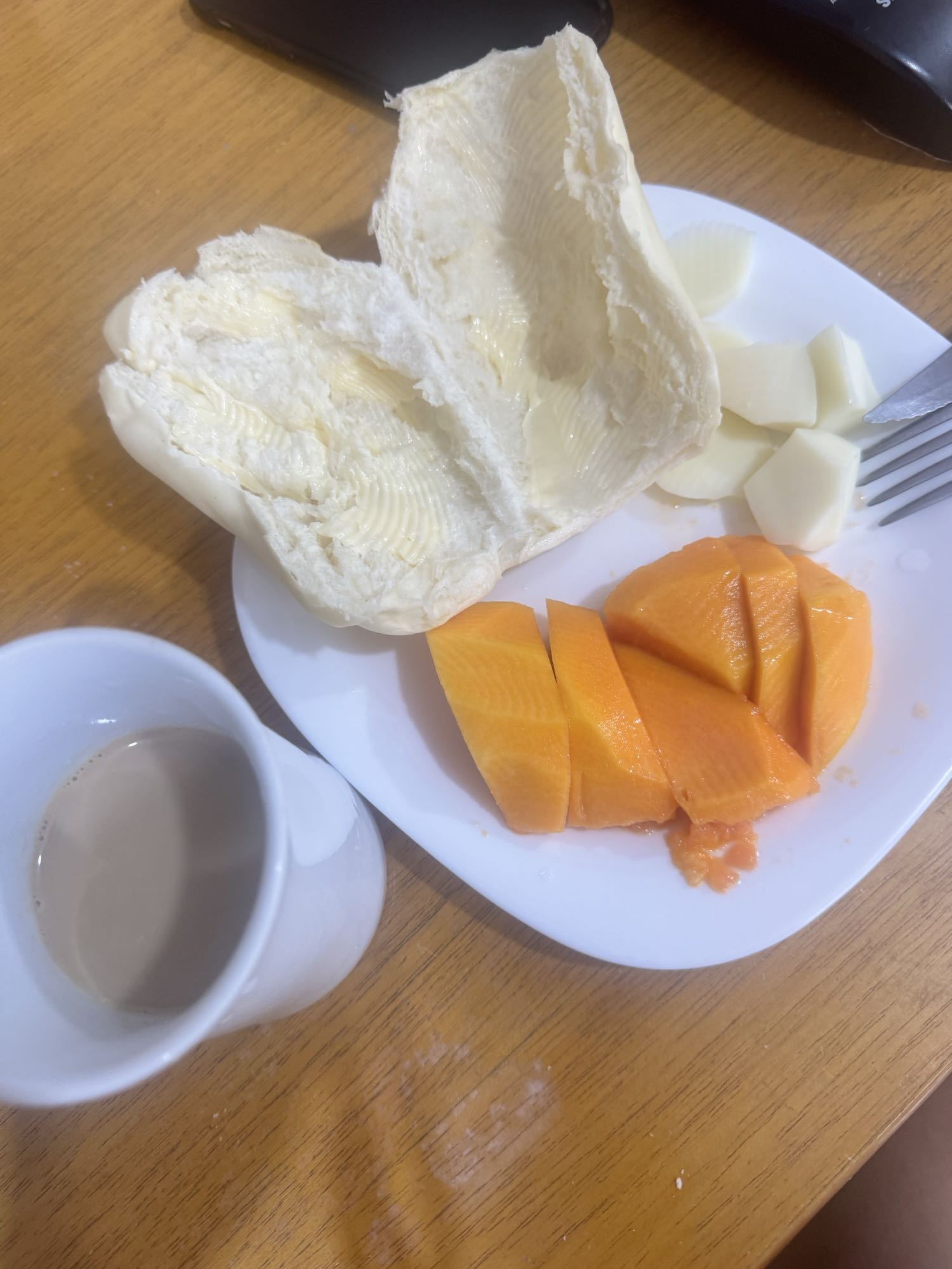 Café da manhã simples