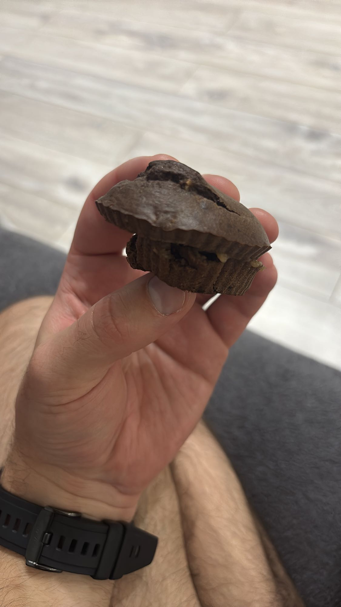 czekoladowa babeczka