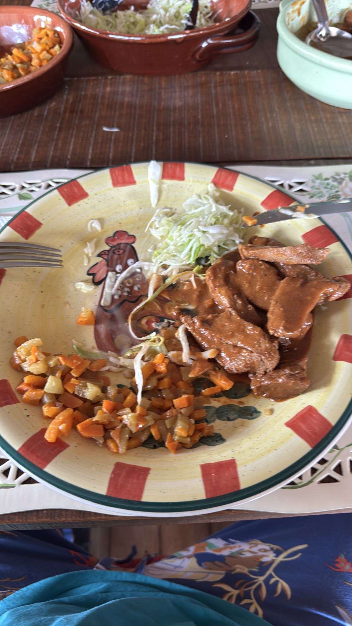 carne en salsa con verduras