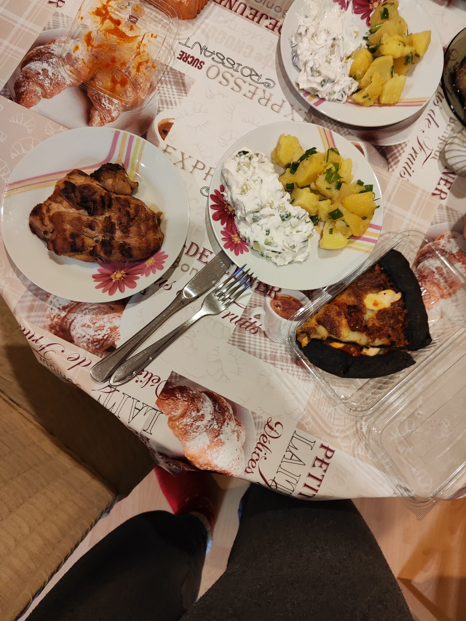 Grilled Chicken & Sides Plate