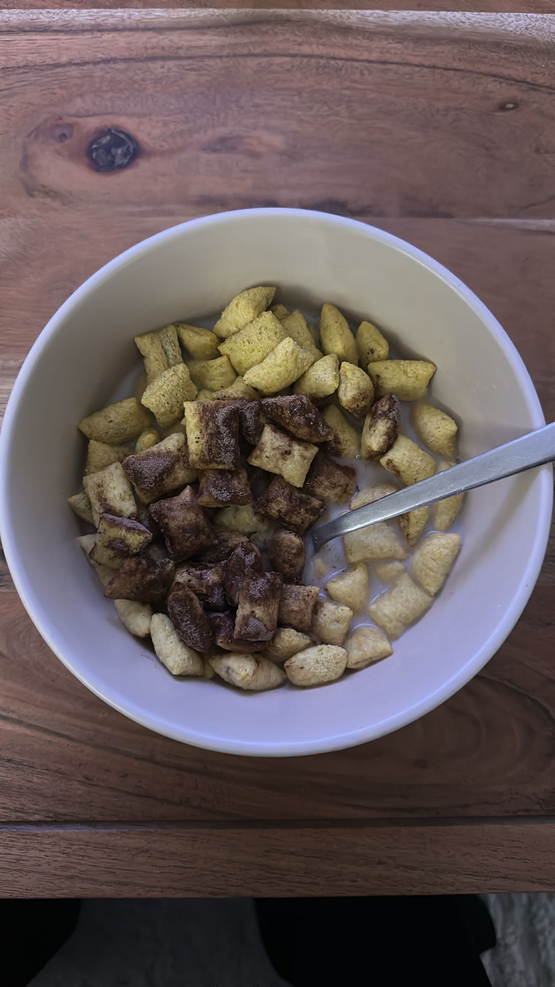 bol de smacks trésor avec lait d’avoine