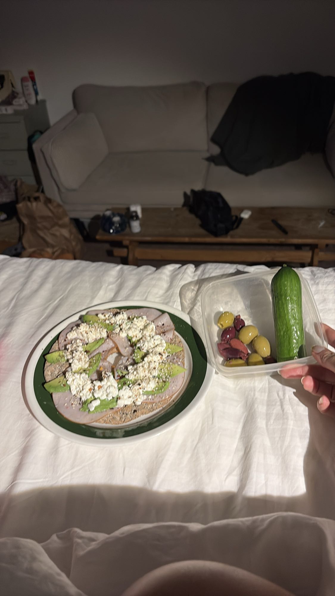 Knäckebröd med pålägg