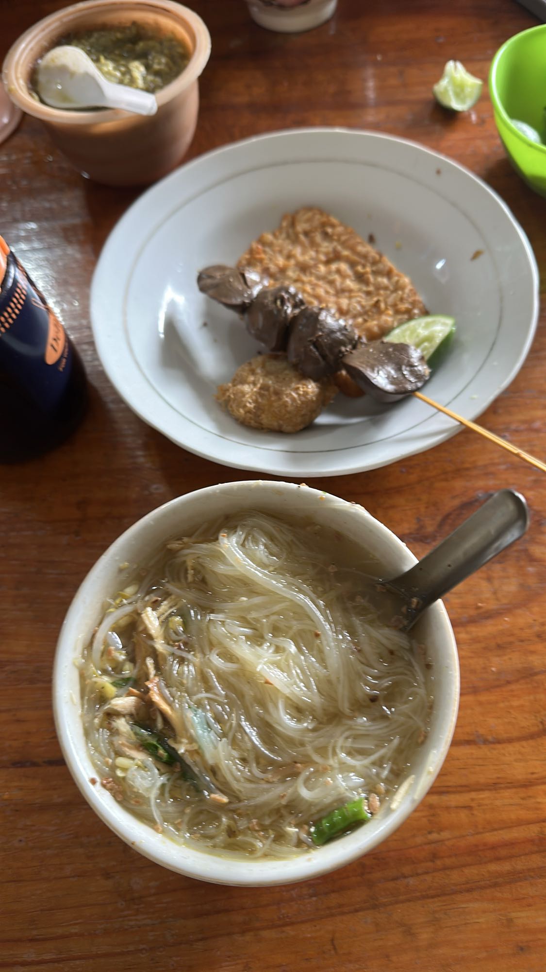 Glass Noodle Soup & Skewers