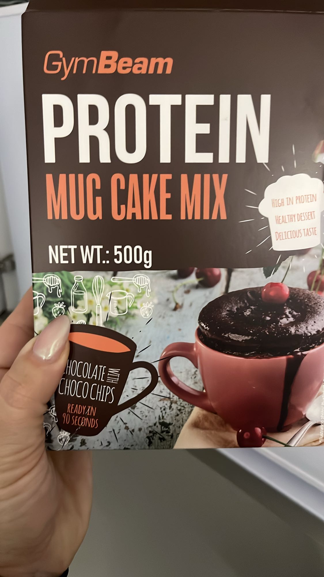 Mug cake proteic ciocolată