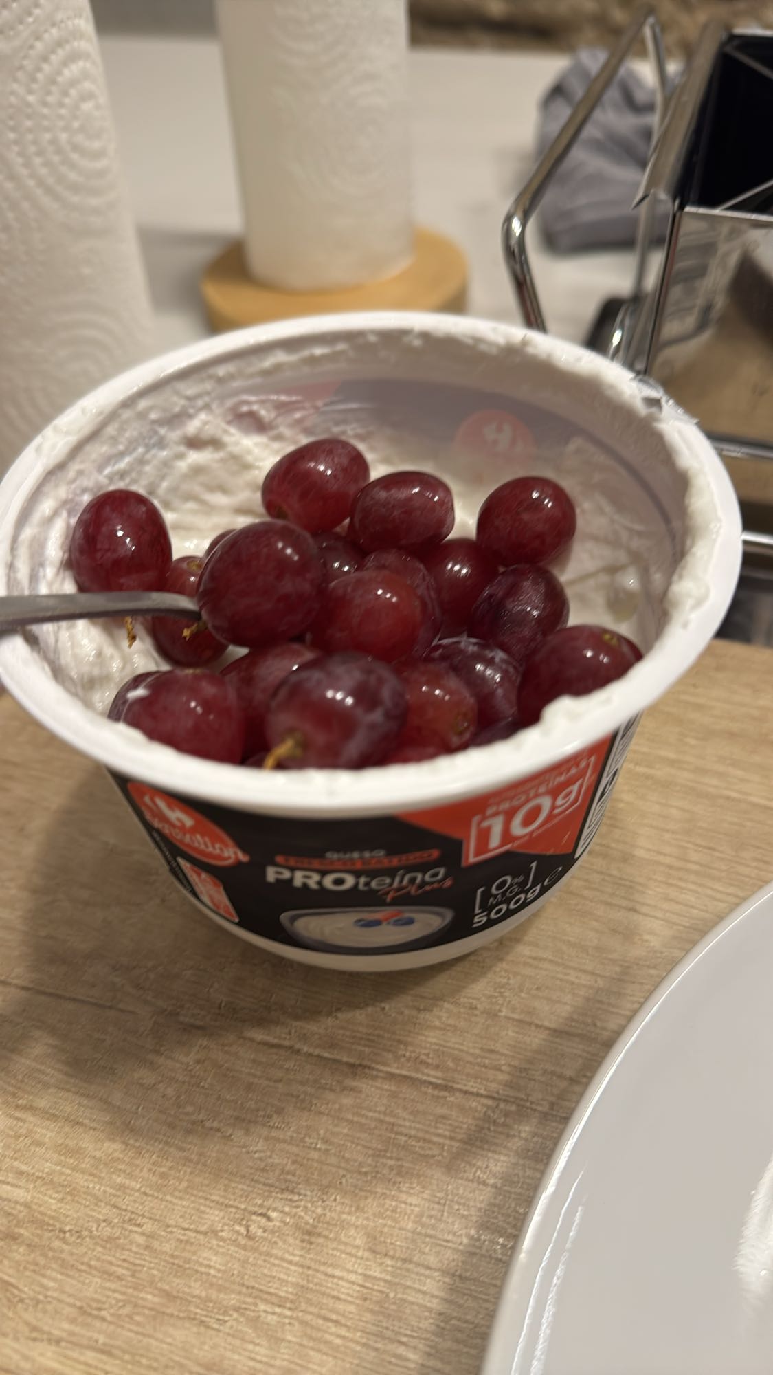 Queso fresco batido sin grasa