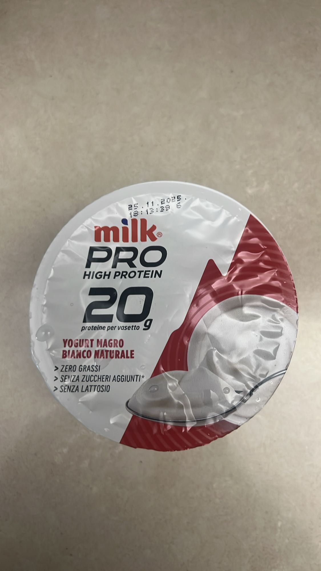 Yogurt magro proteico