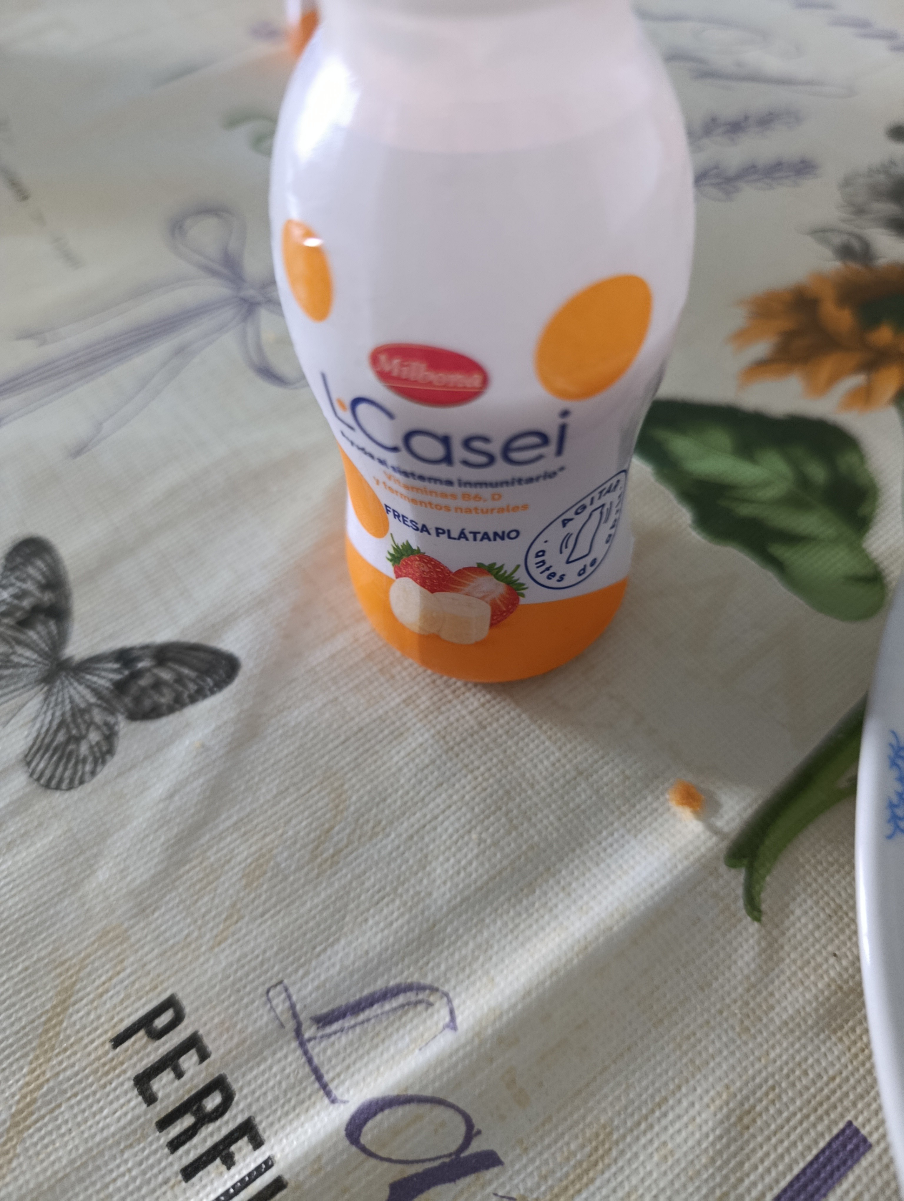 Bebida fresa plátano