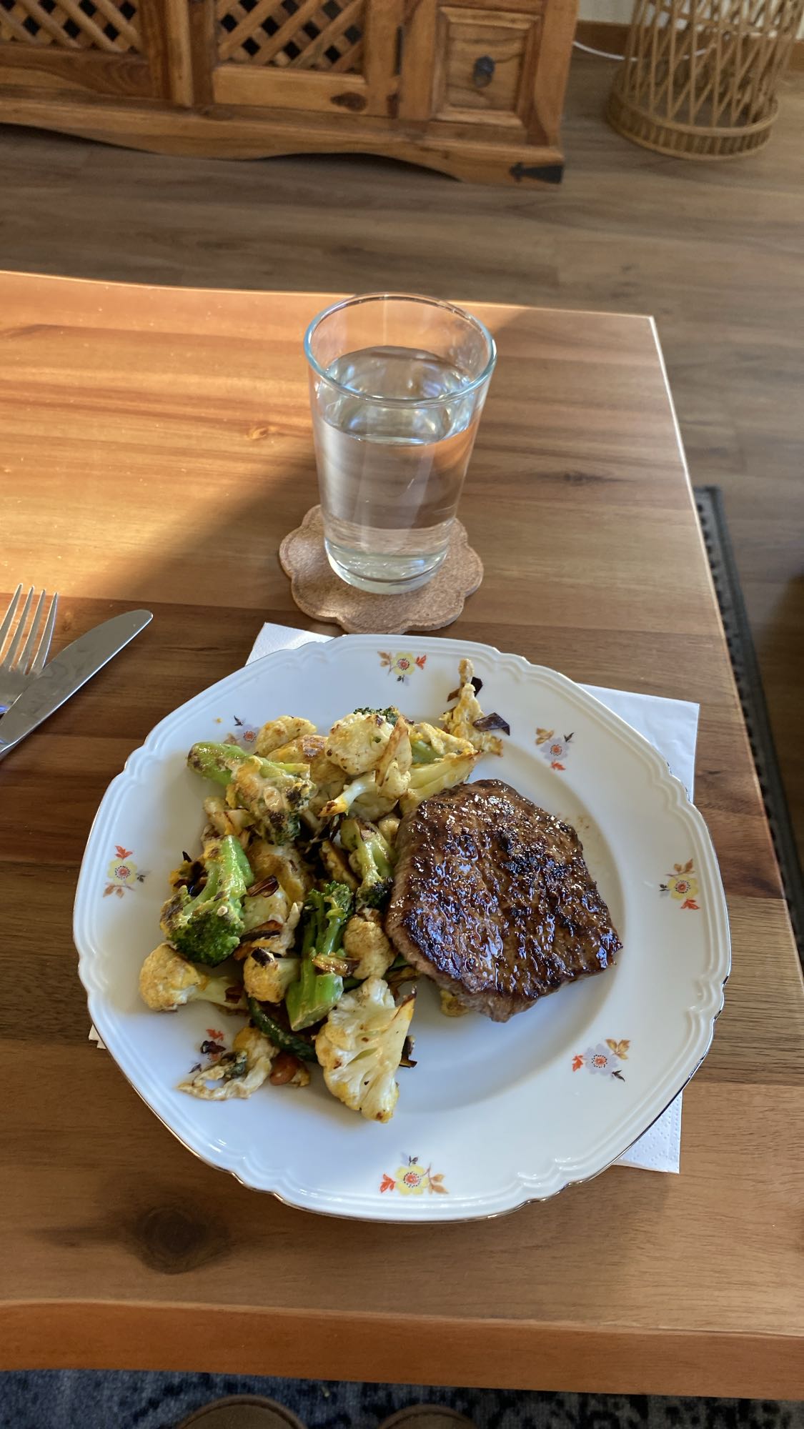 Biff med grönsaker