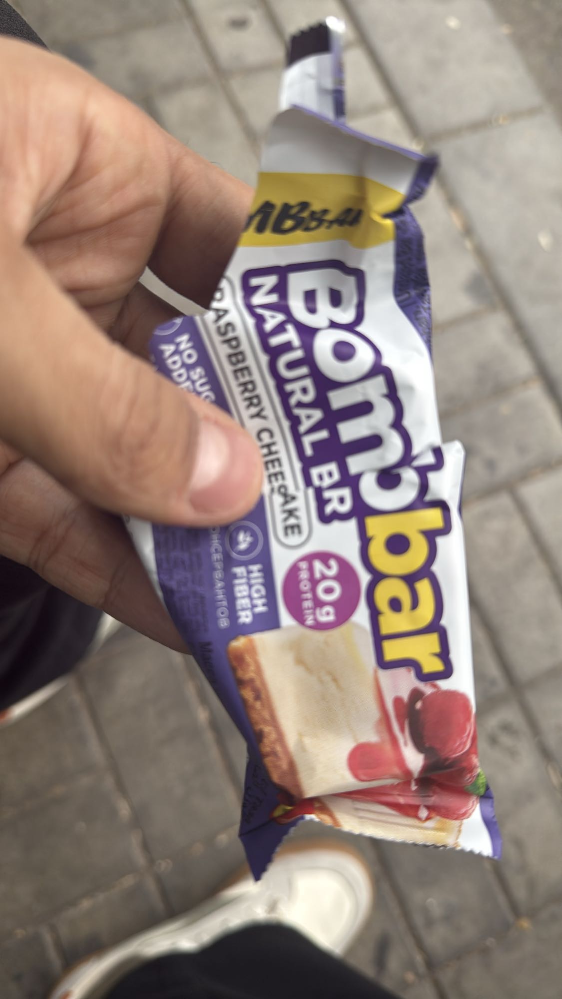 Raspberry Cheesecake Bar