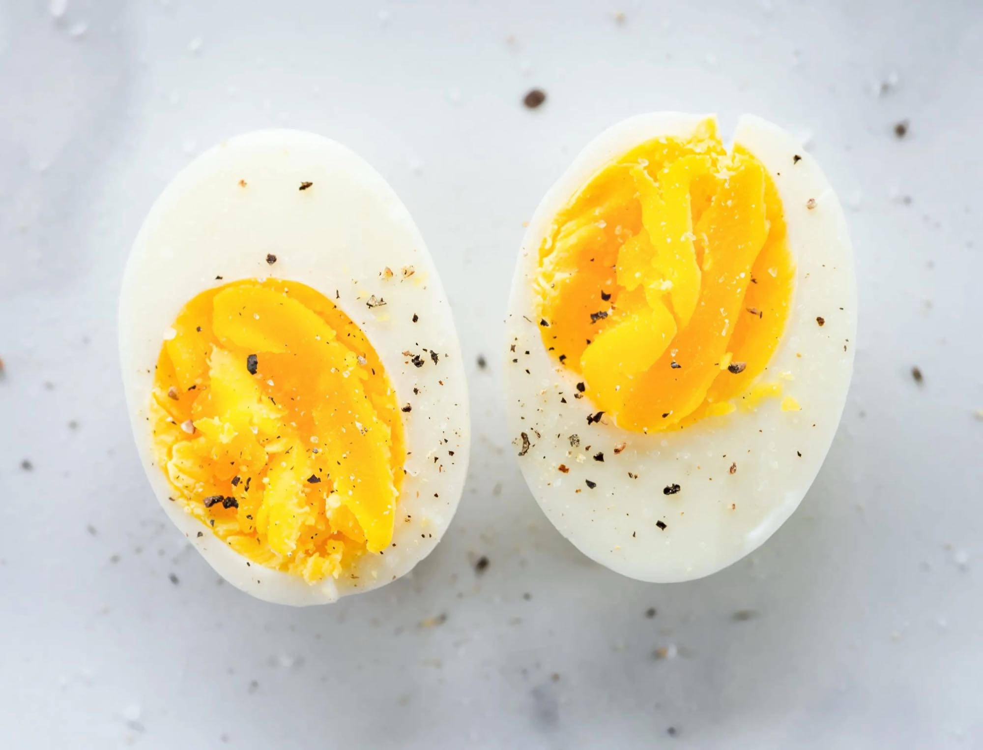Boiled Egg with Pepper