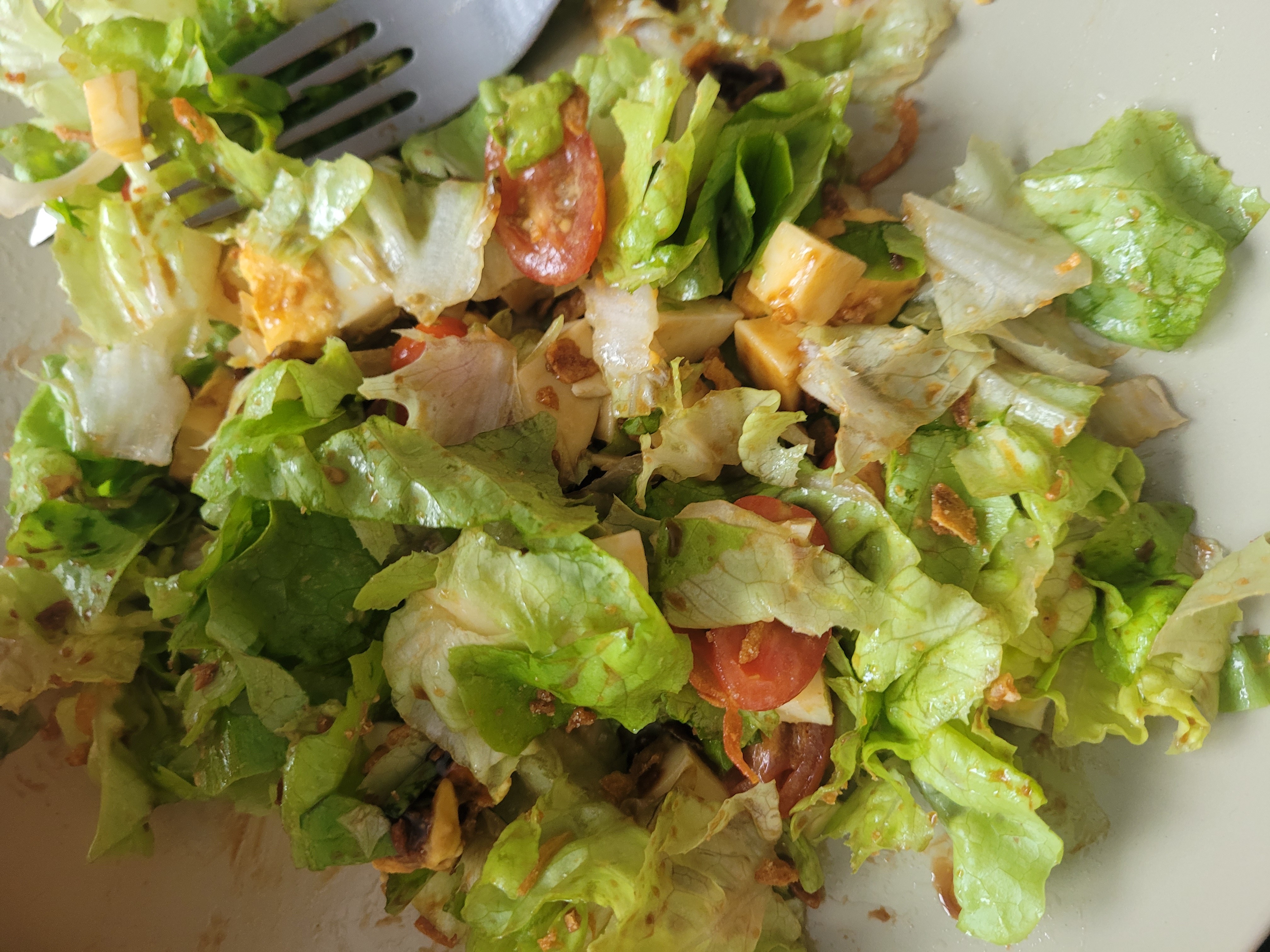 Salade croquante fromage