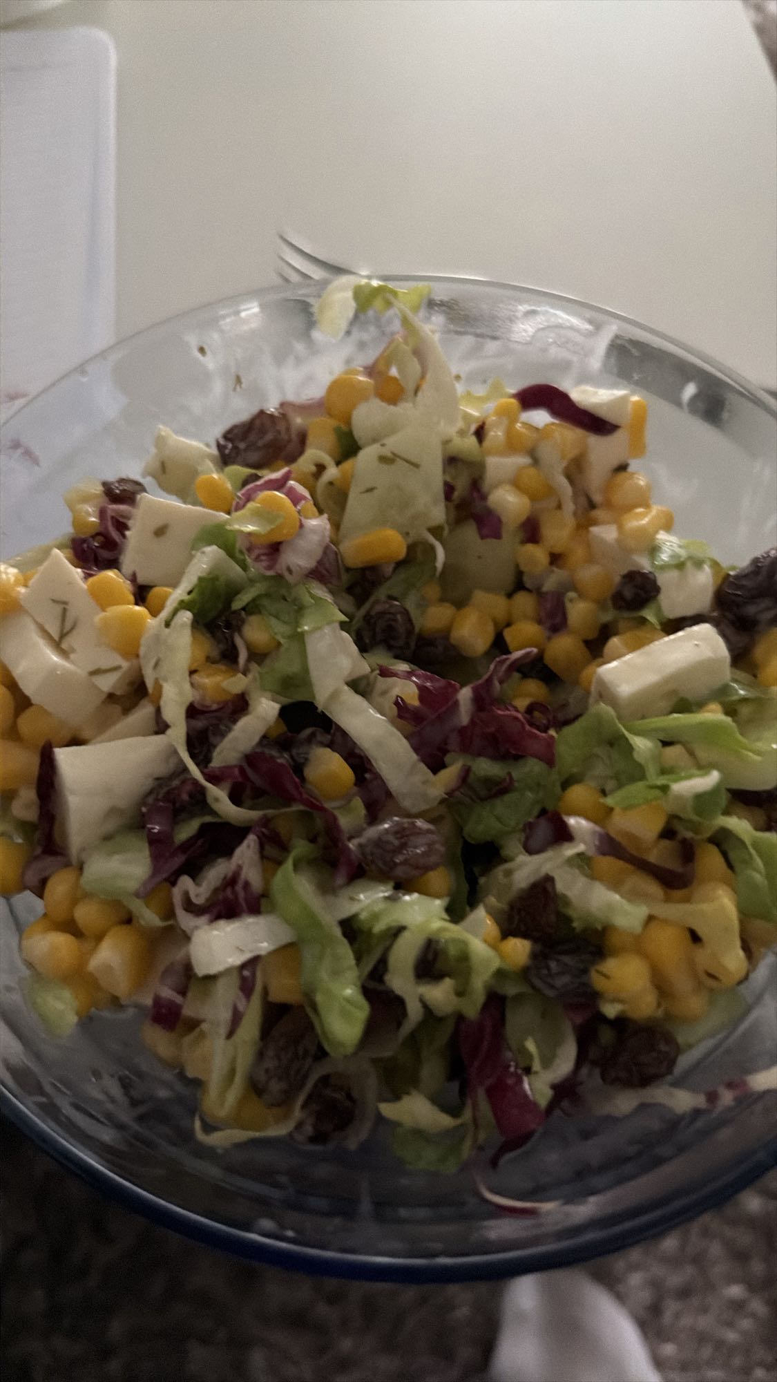 Gemischter Maissalat