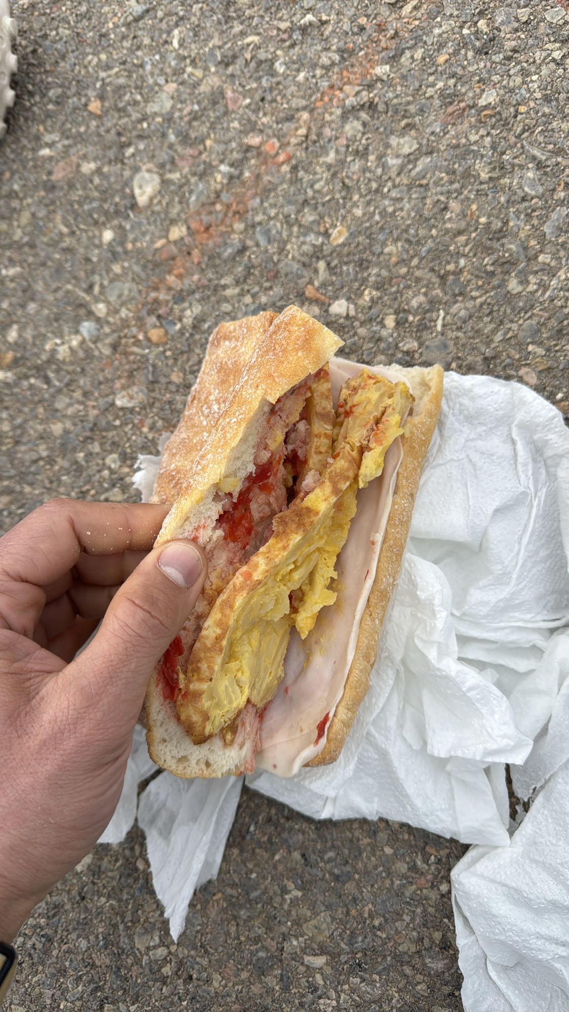 Bocadillo de tortilla