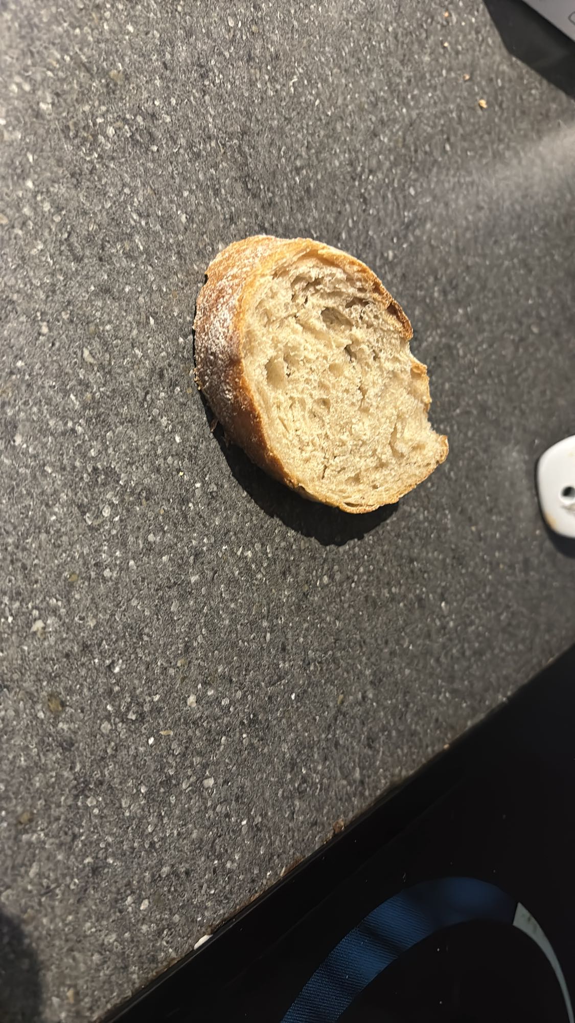 Tranche de pain levain seigle