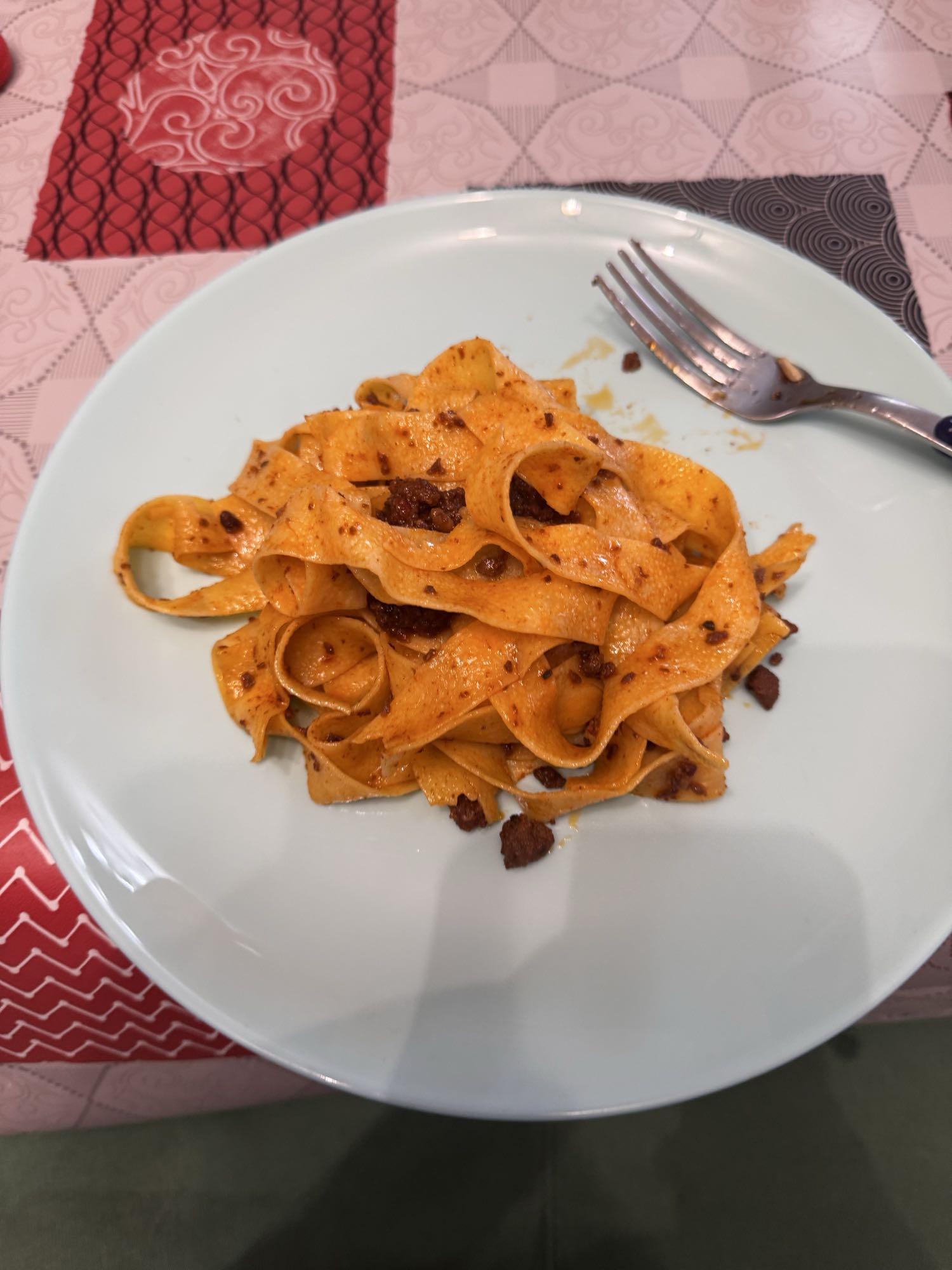 Tagliatelle con ragù