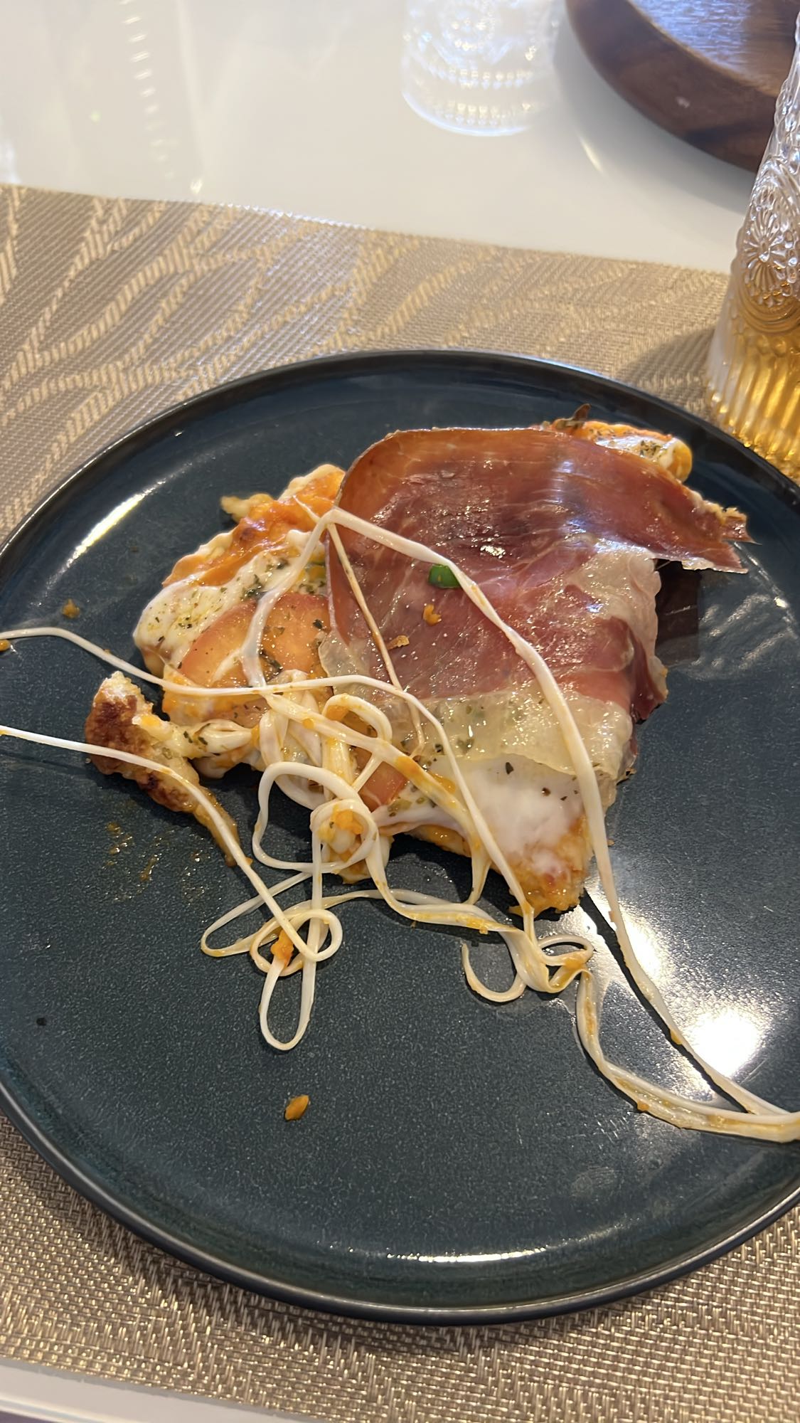 Prosciutto Cheese Pasta