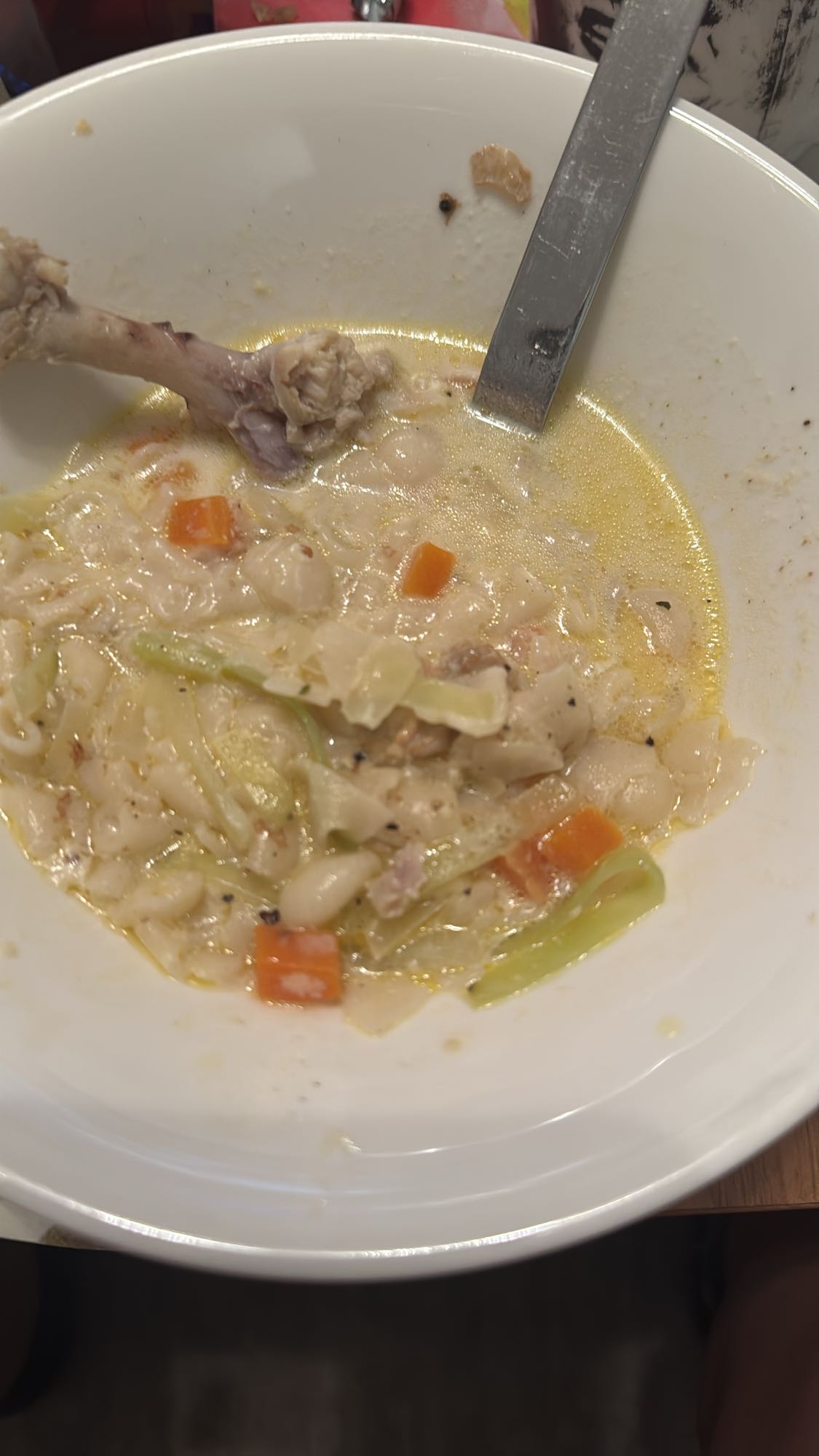 Krämig kycklingsoppa