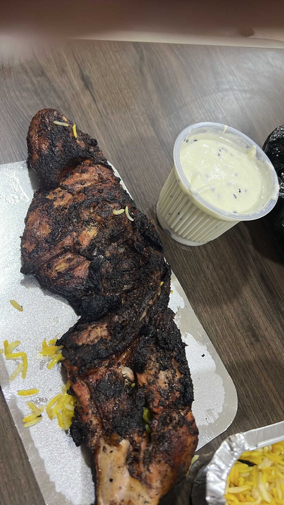 Grilled Chicken with Sauce