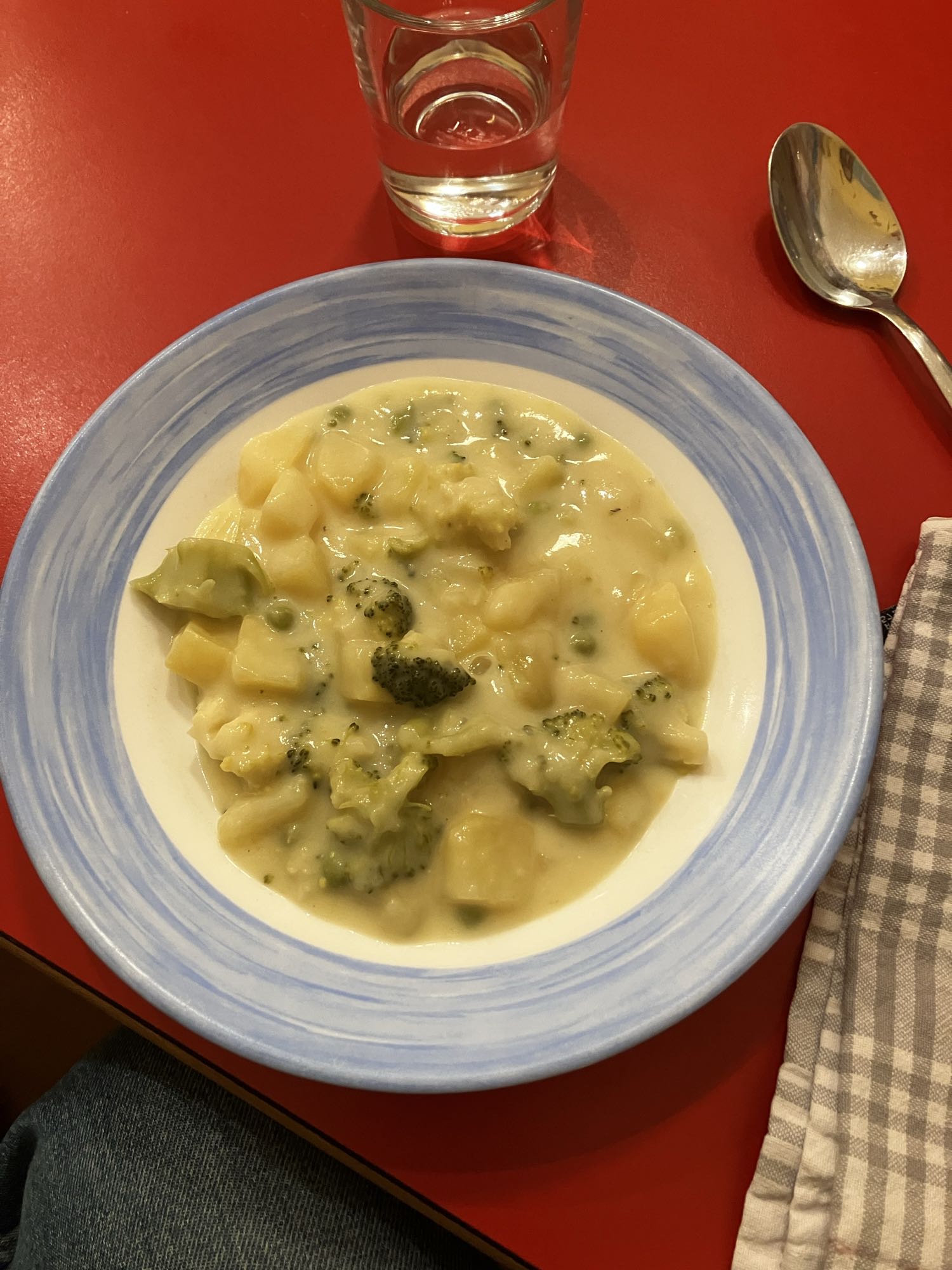 Sopa cremosa de legumes