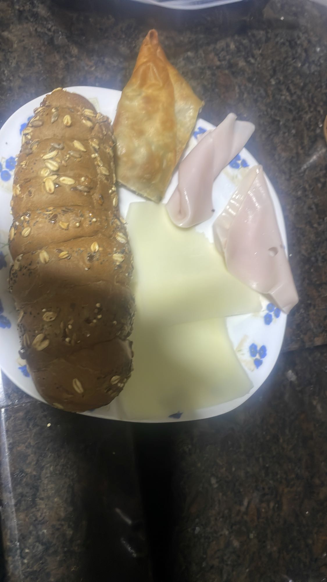 Mixed breakfast plate