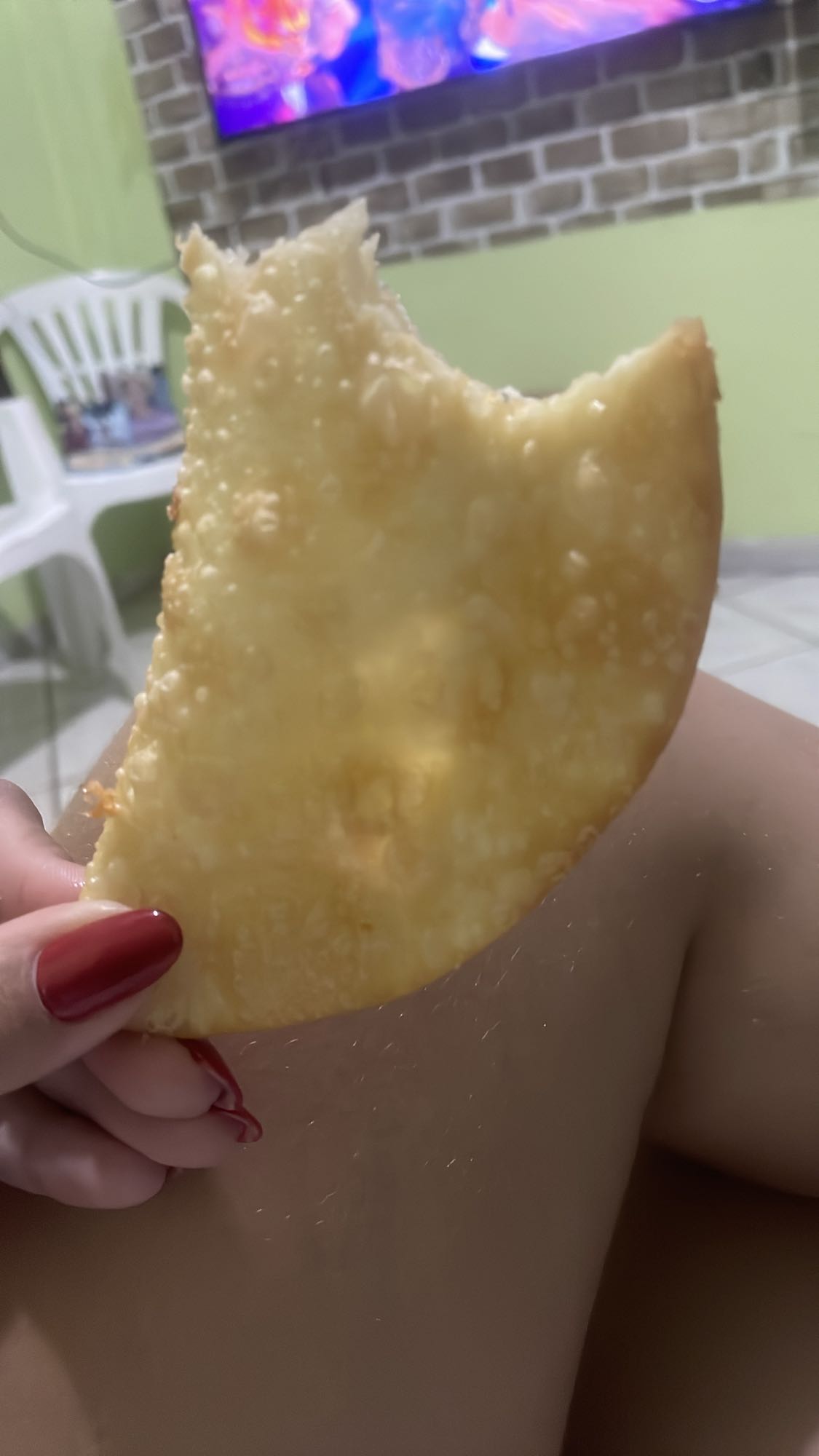 Pastel frito simples