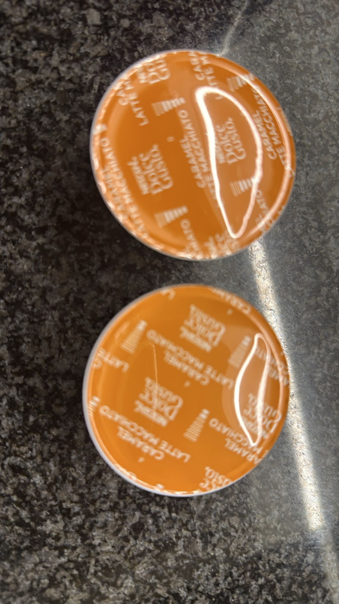 Caramel Latte Macchiato cups