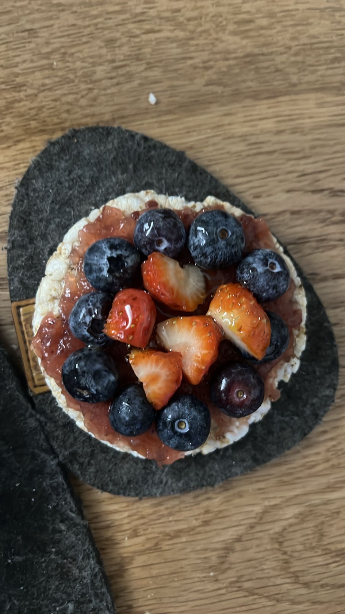Rice Cake with Berries
