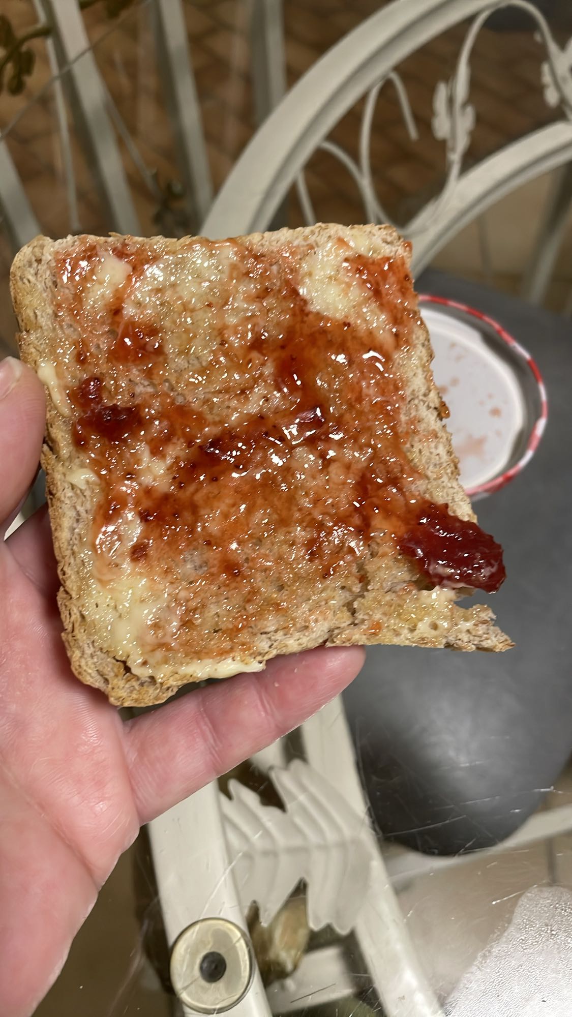 Tartine beurre confiture