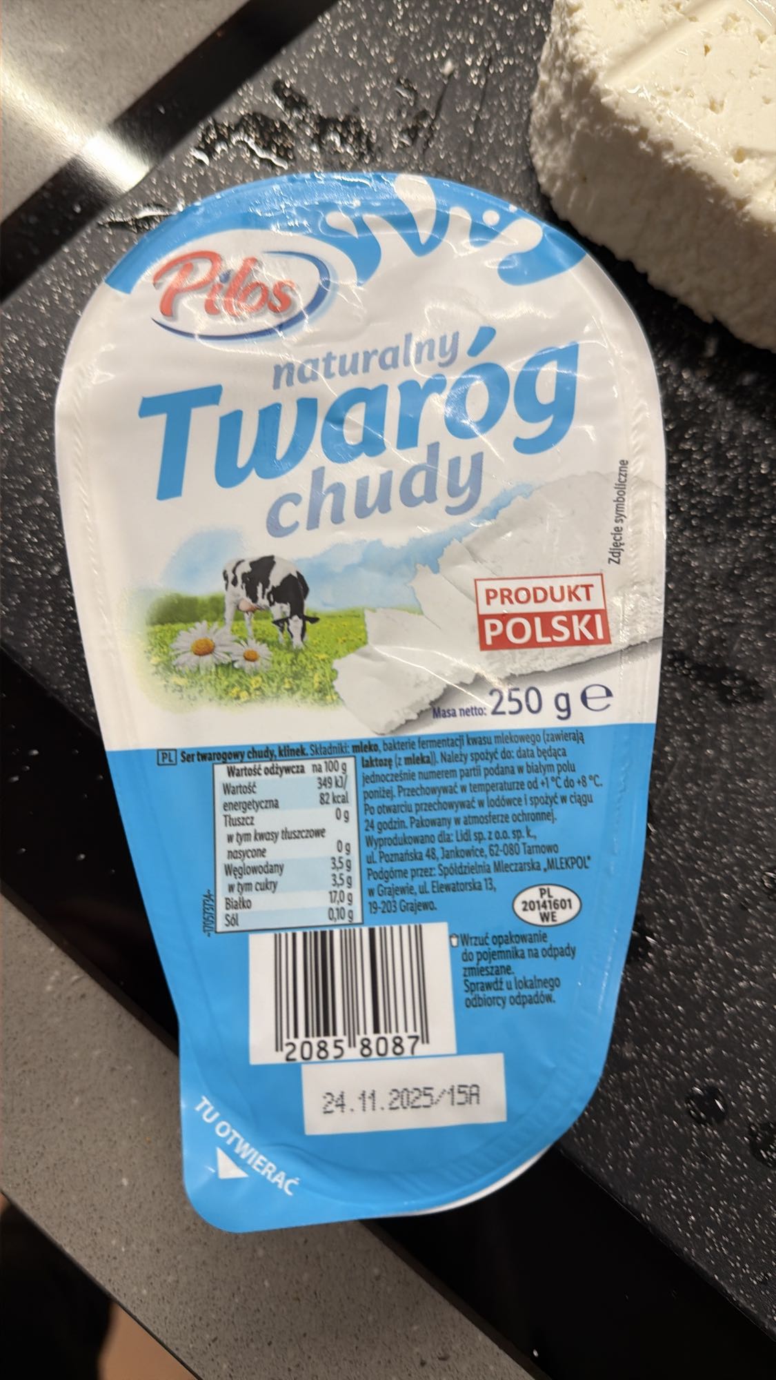 Twaróg chudy naturalny