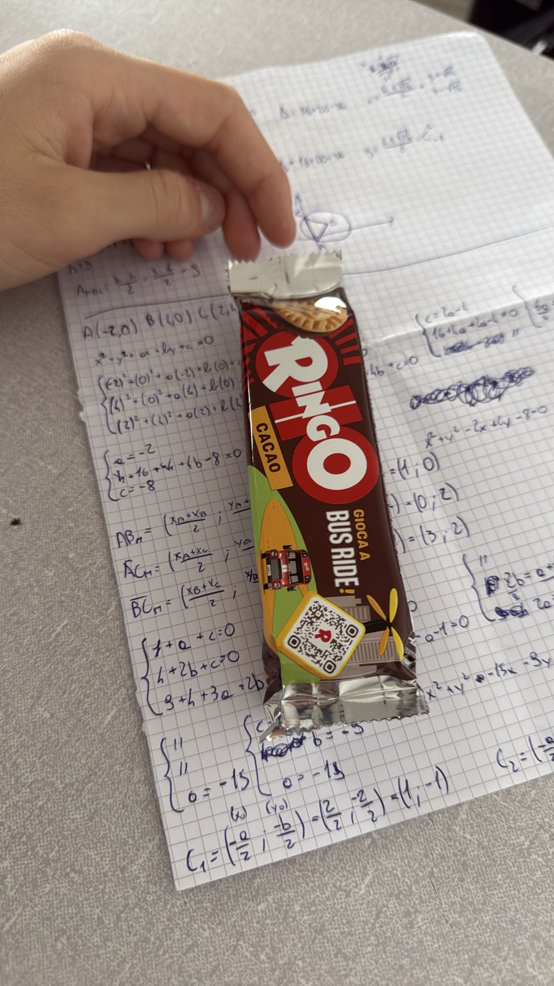 Ringo Cacao Biscuit Bar