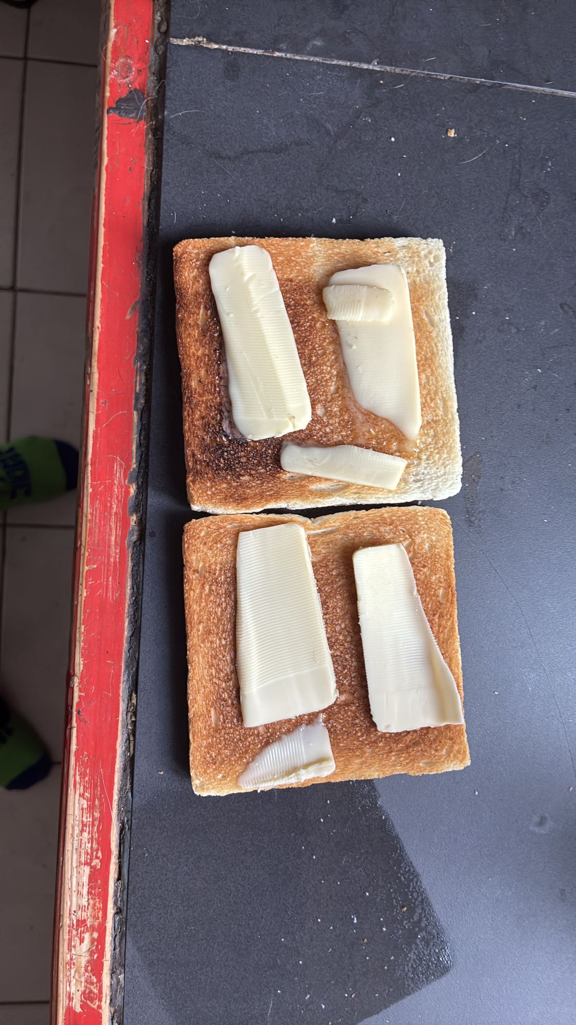 Toast au fromage