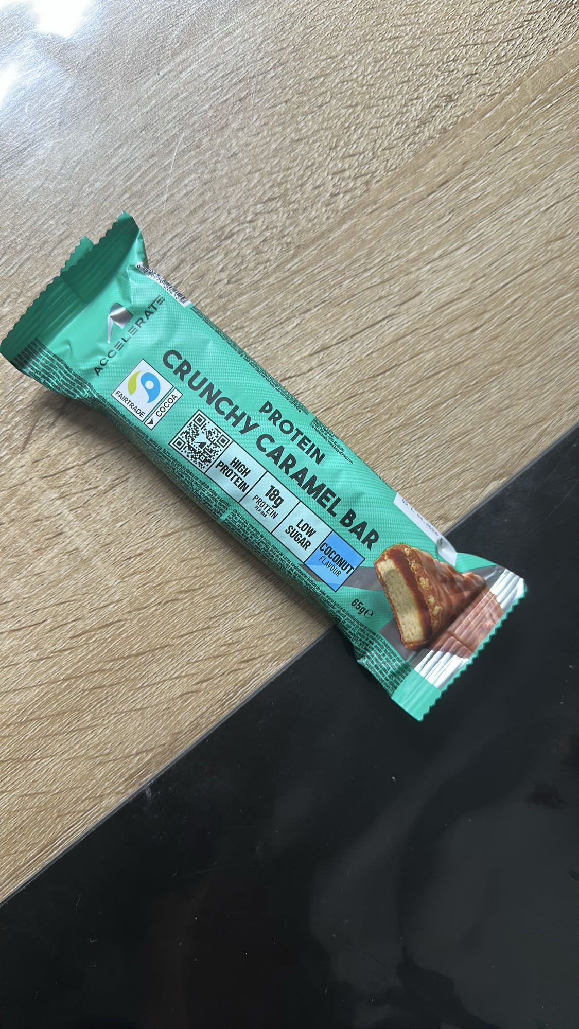 Baton proteic caramel