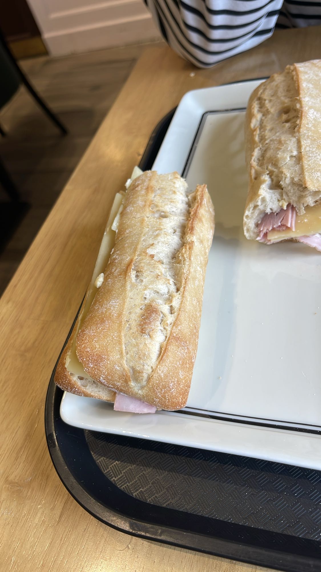 Sandwich jambon fromage