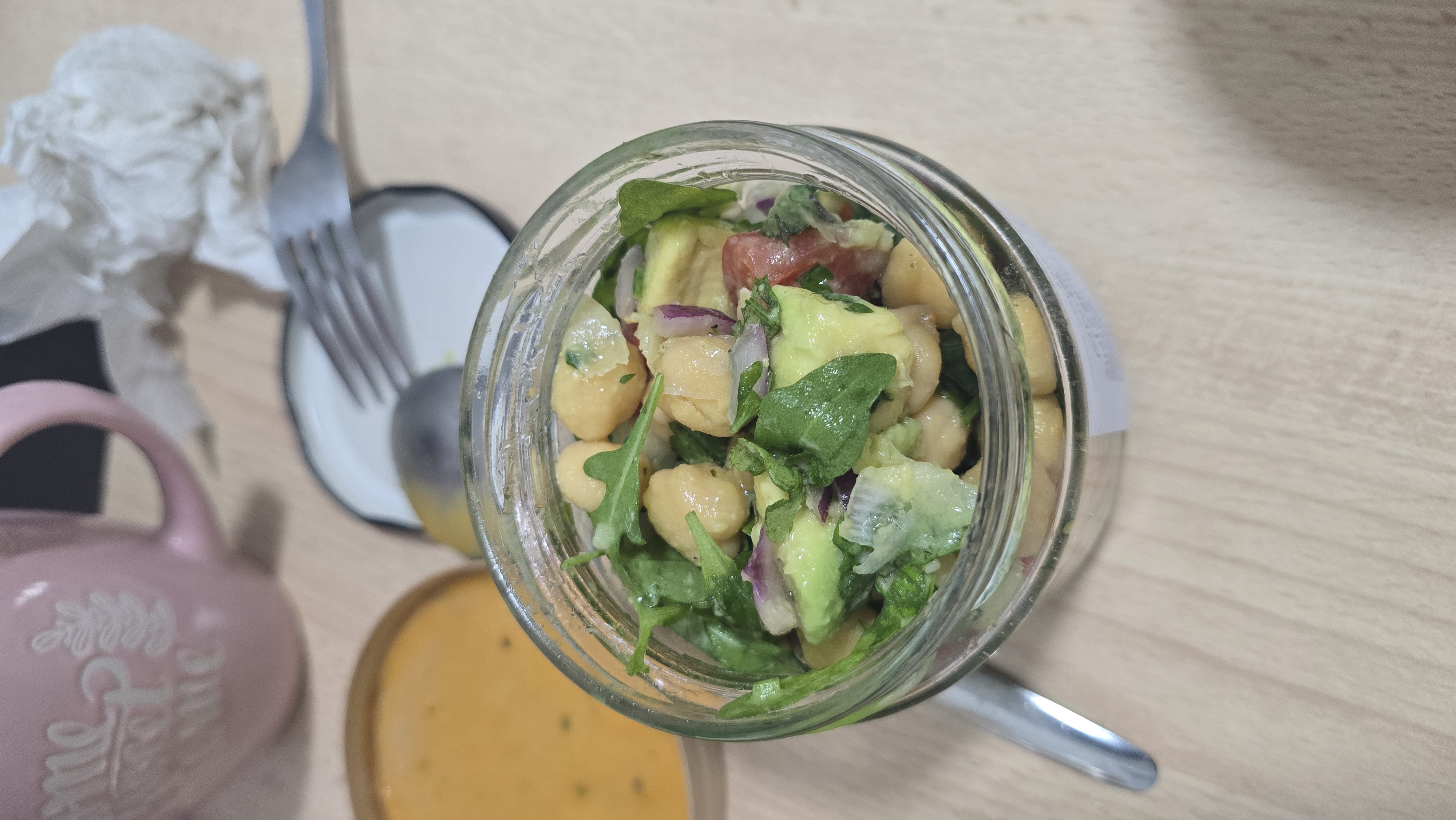 Chickpea Avocado Salad