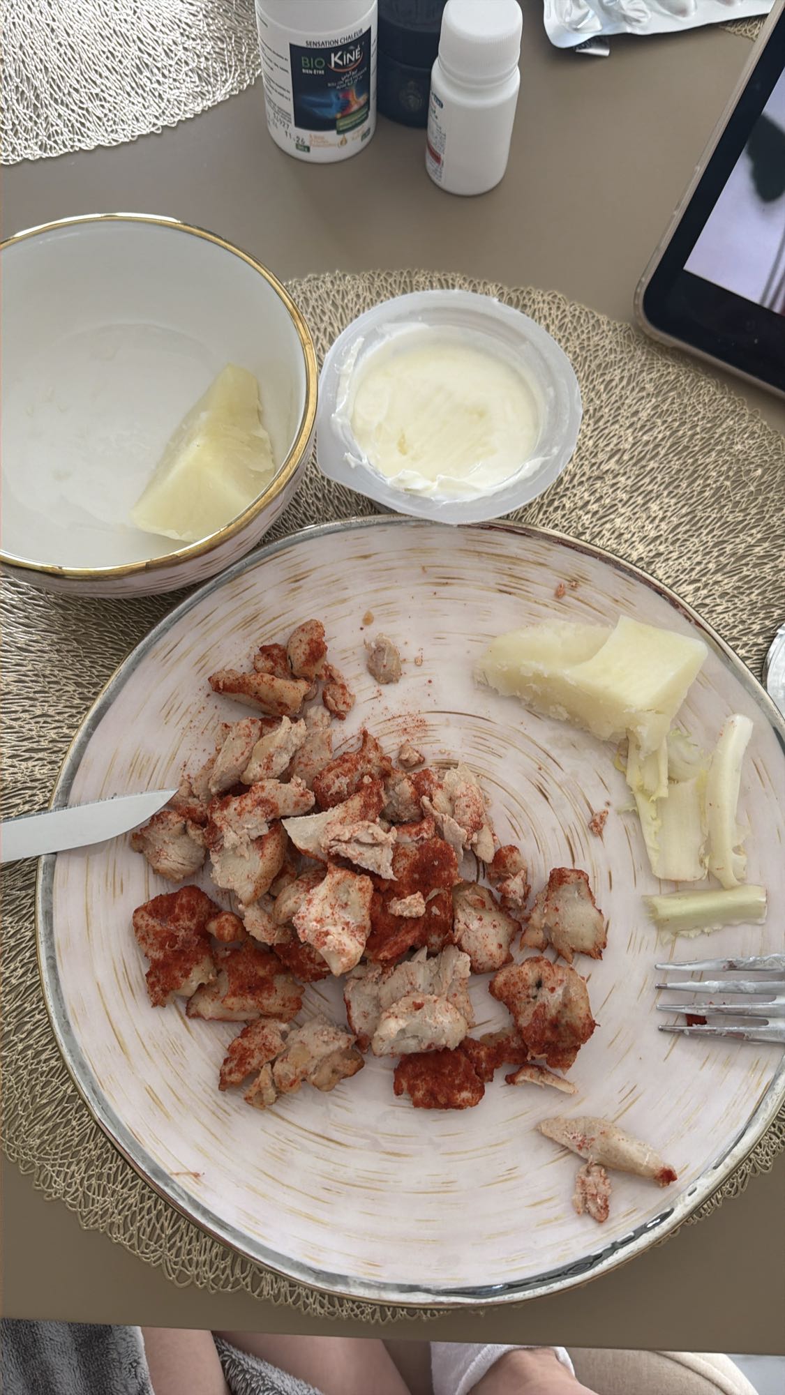 курица с сыром и йогуртом