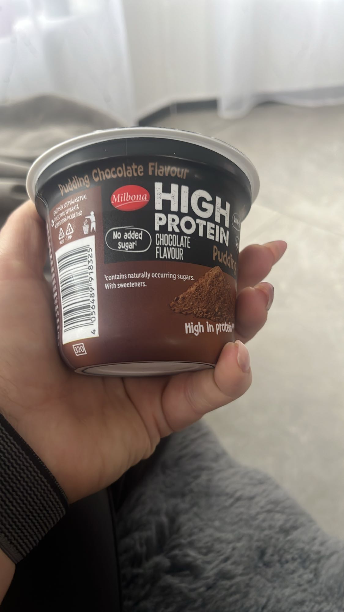 Budincă proteică ciocolată