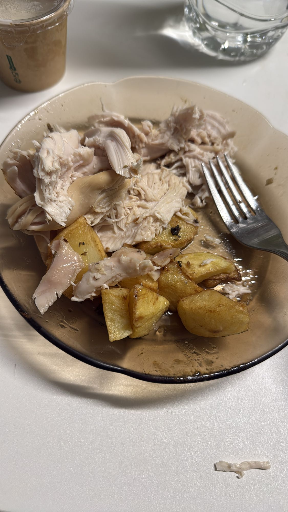 Pollo con papas