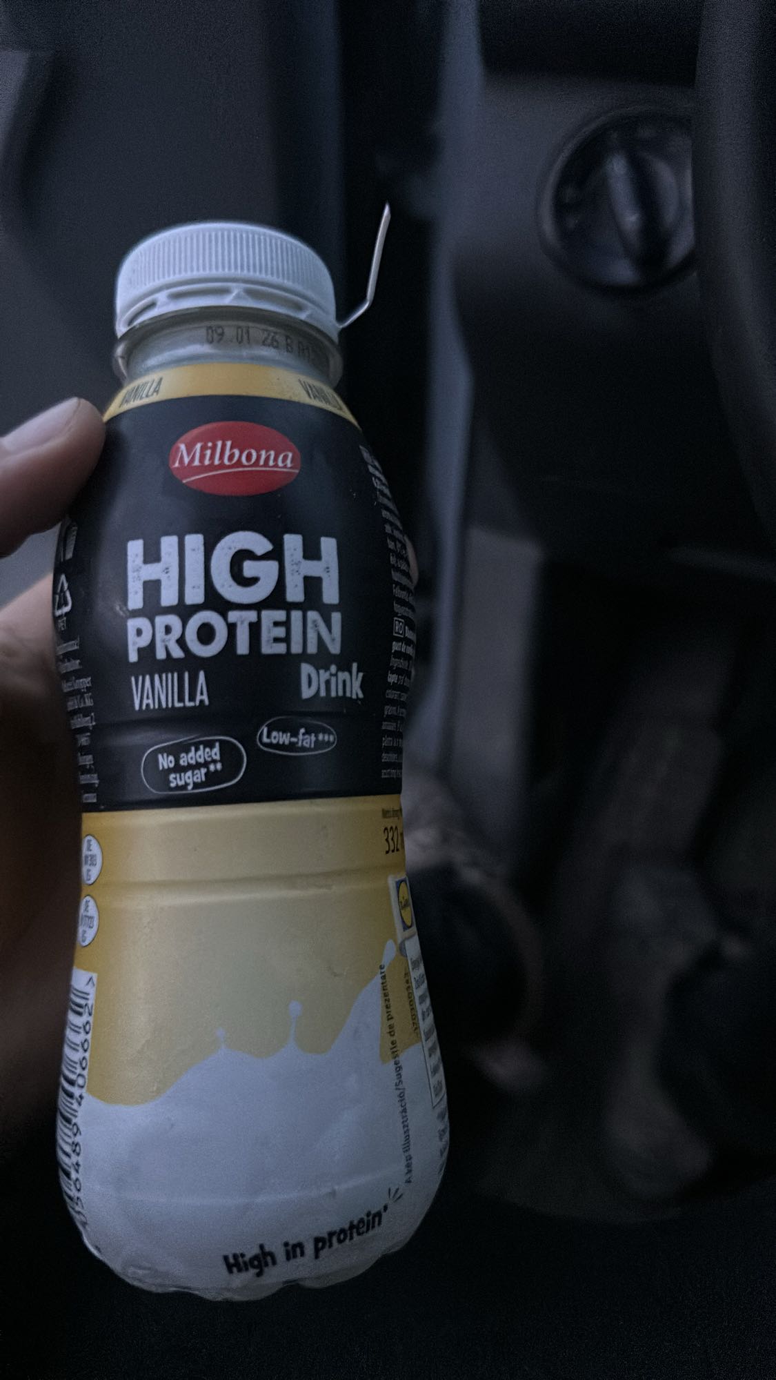 Băutură proteică vanilie