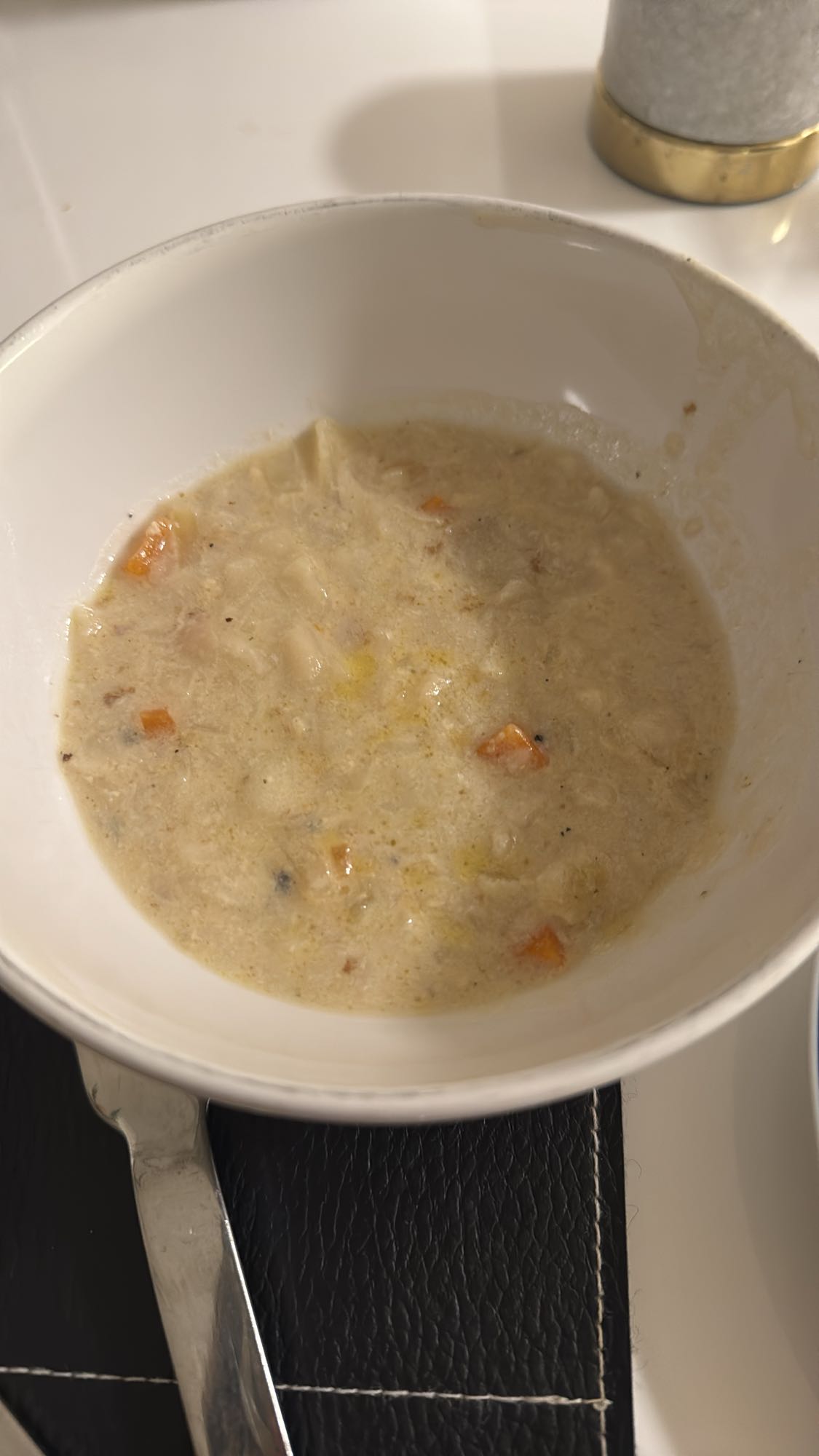 Krämig kycklingsoppa