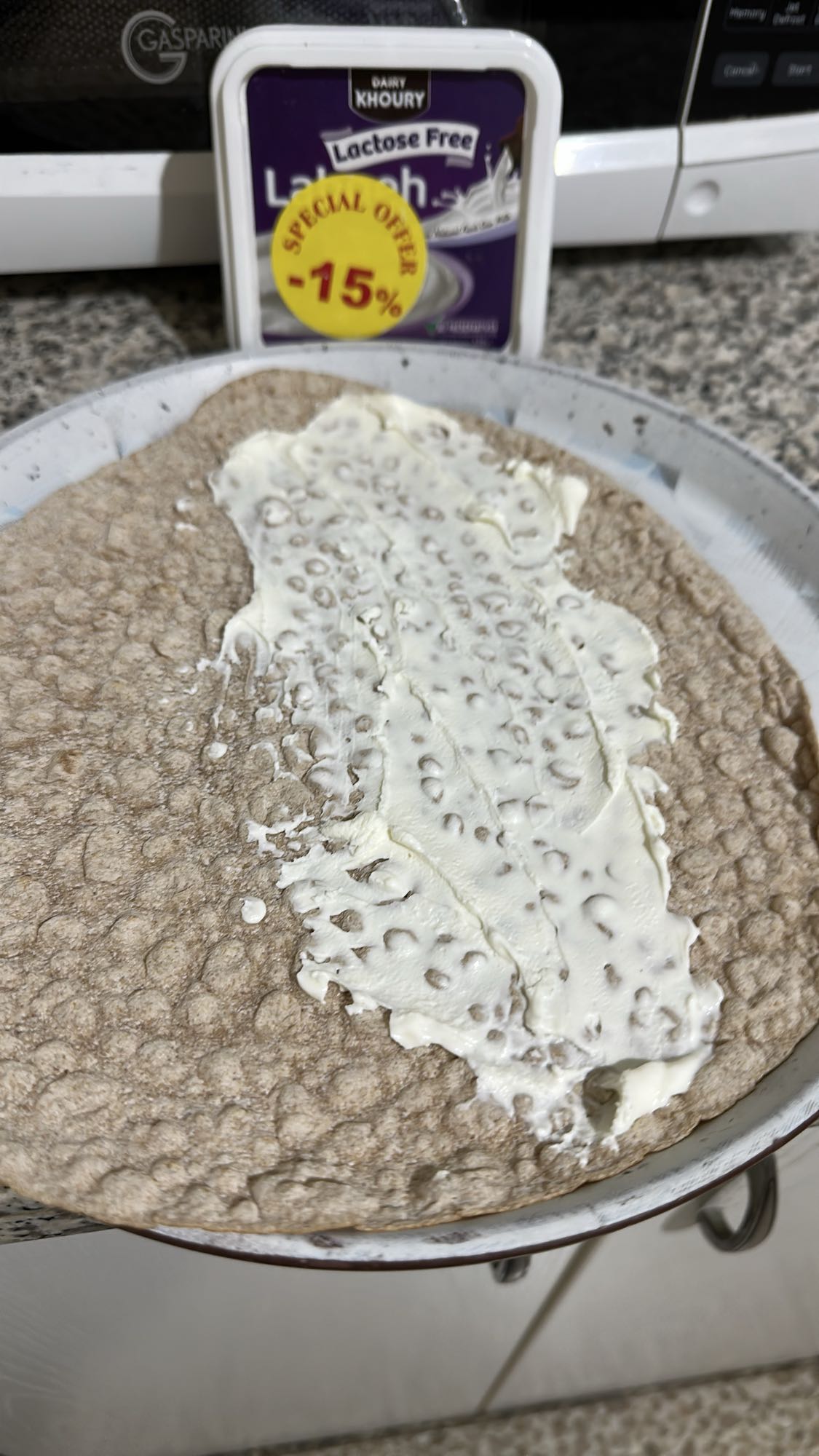 Flatbread with Labneh