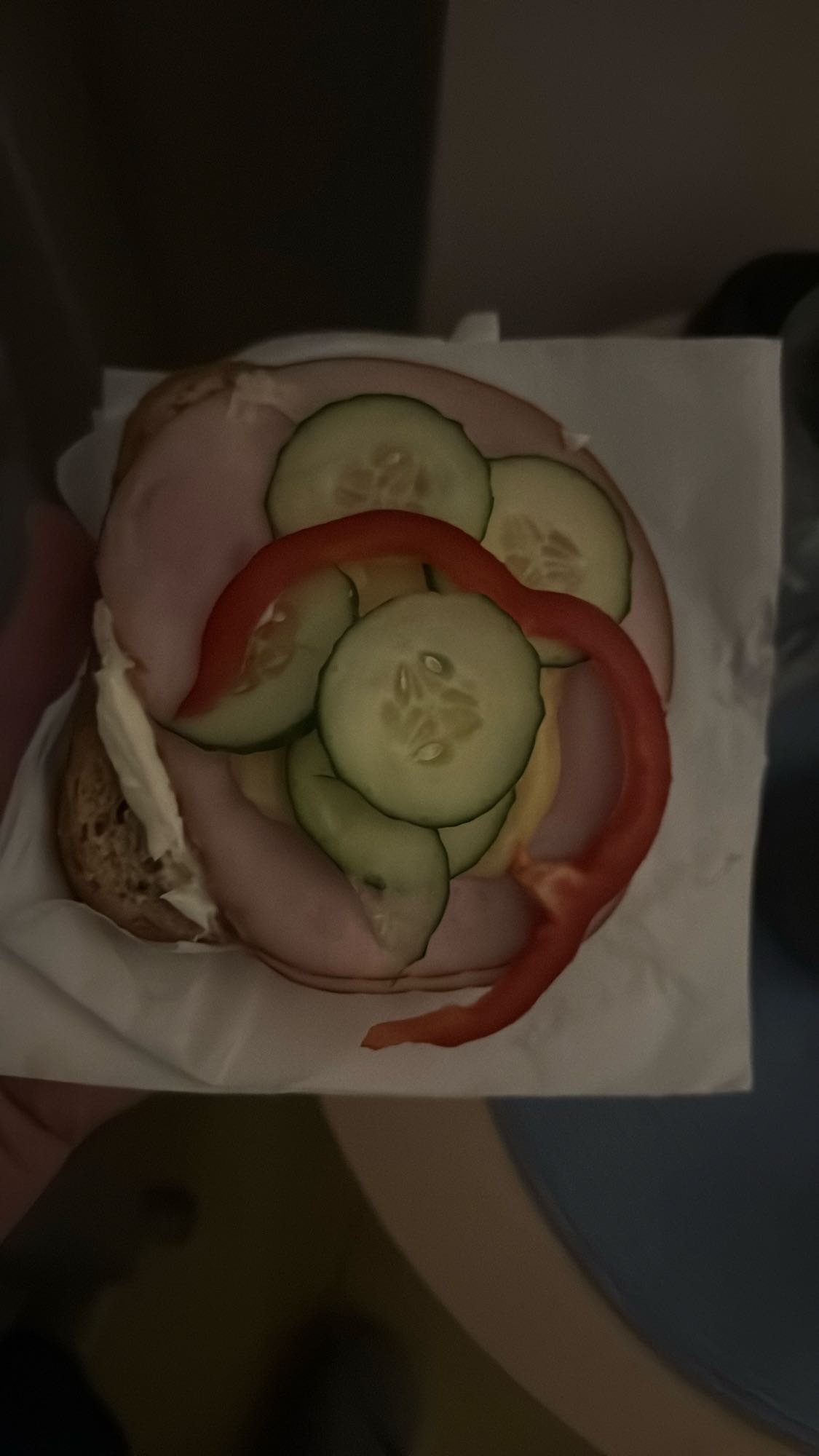 Smörgås med grönsaker