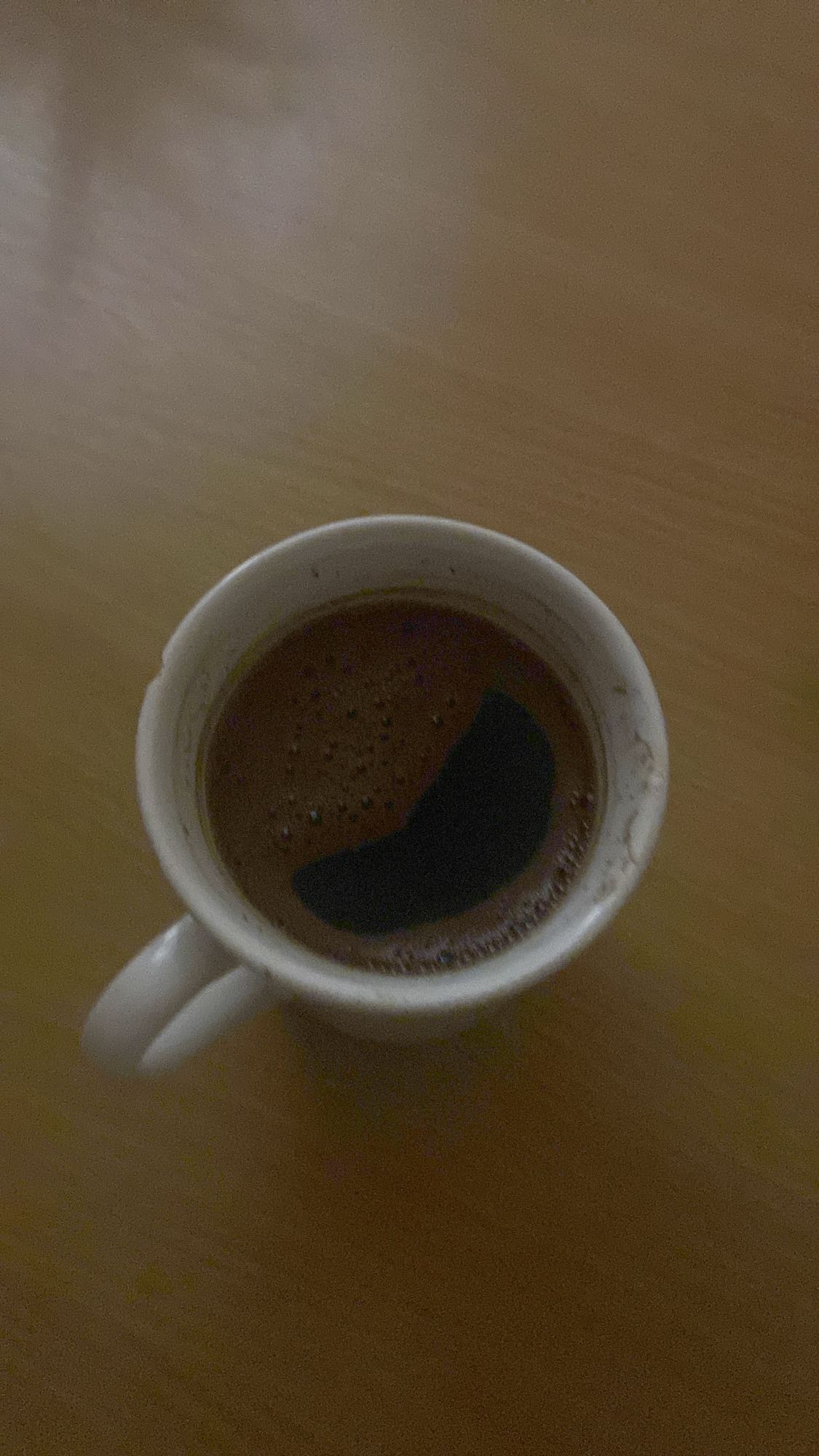 filiżanka czarnej kawy