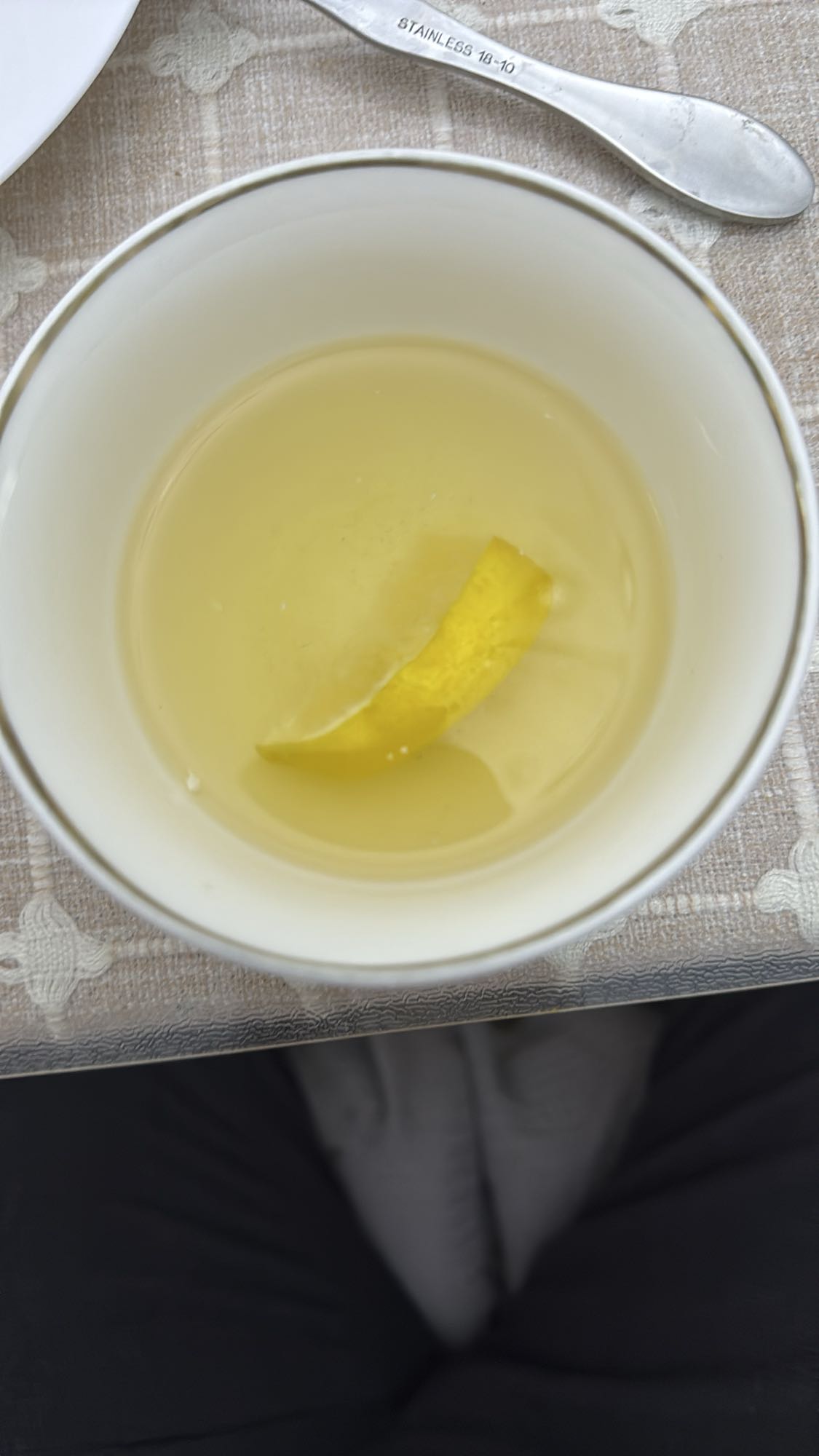 чай с лимоном