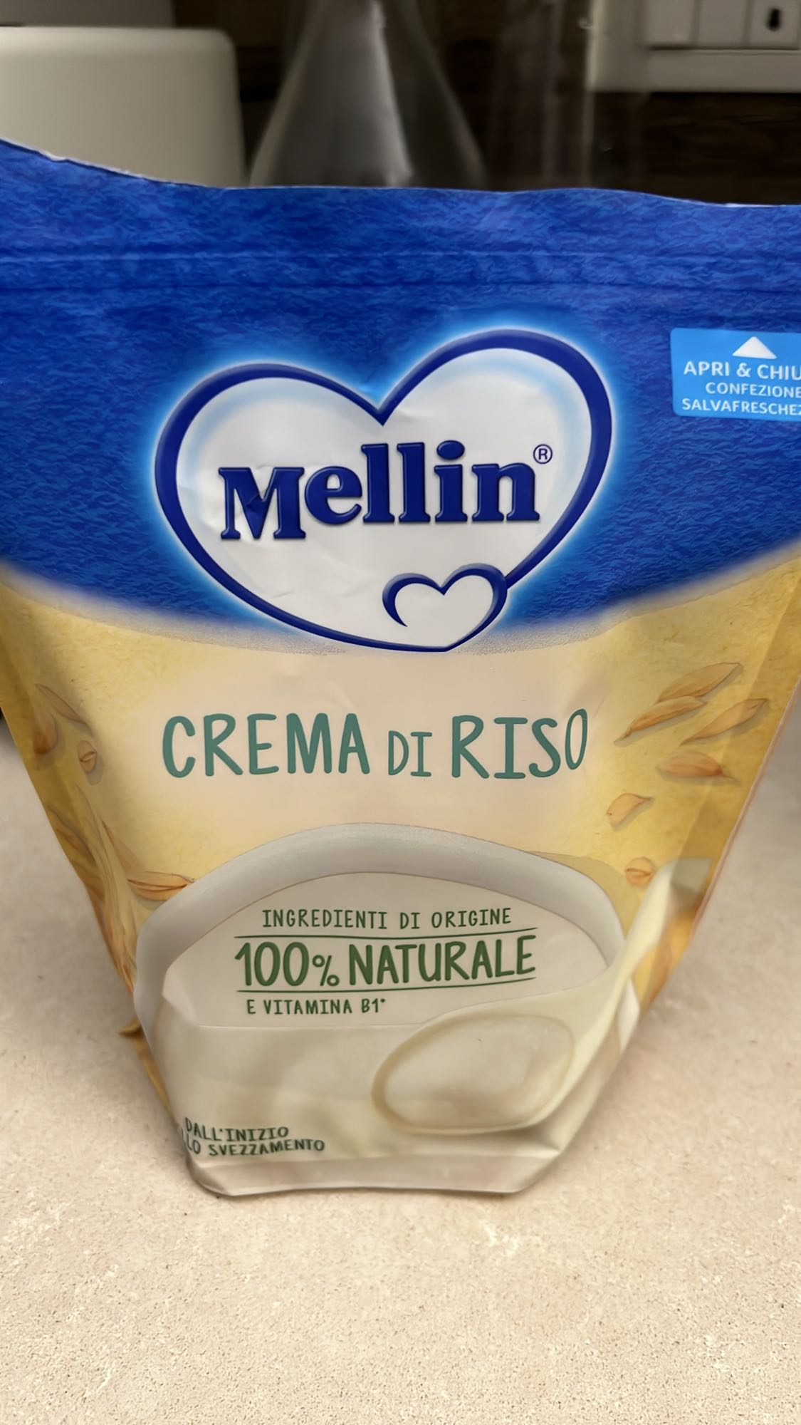 Crema di riso Mellin