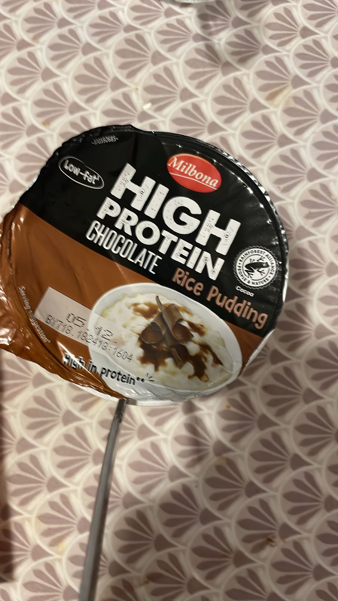 Budincă proteică ciocolată