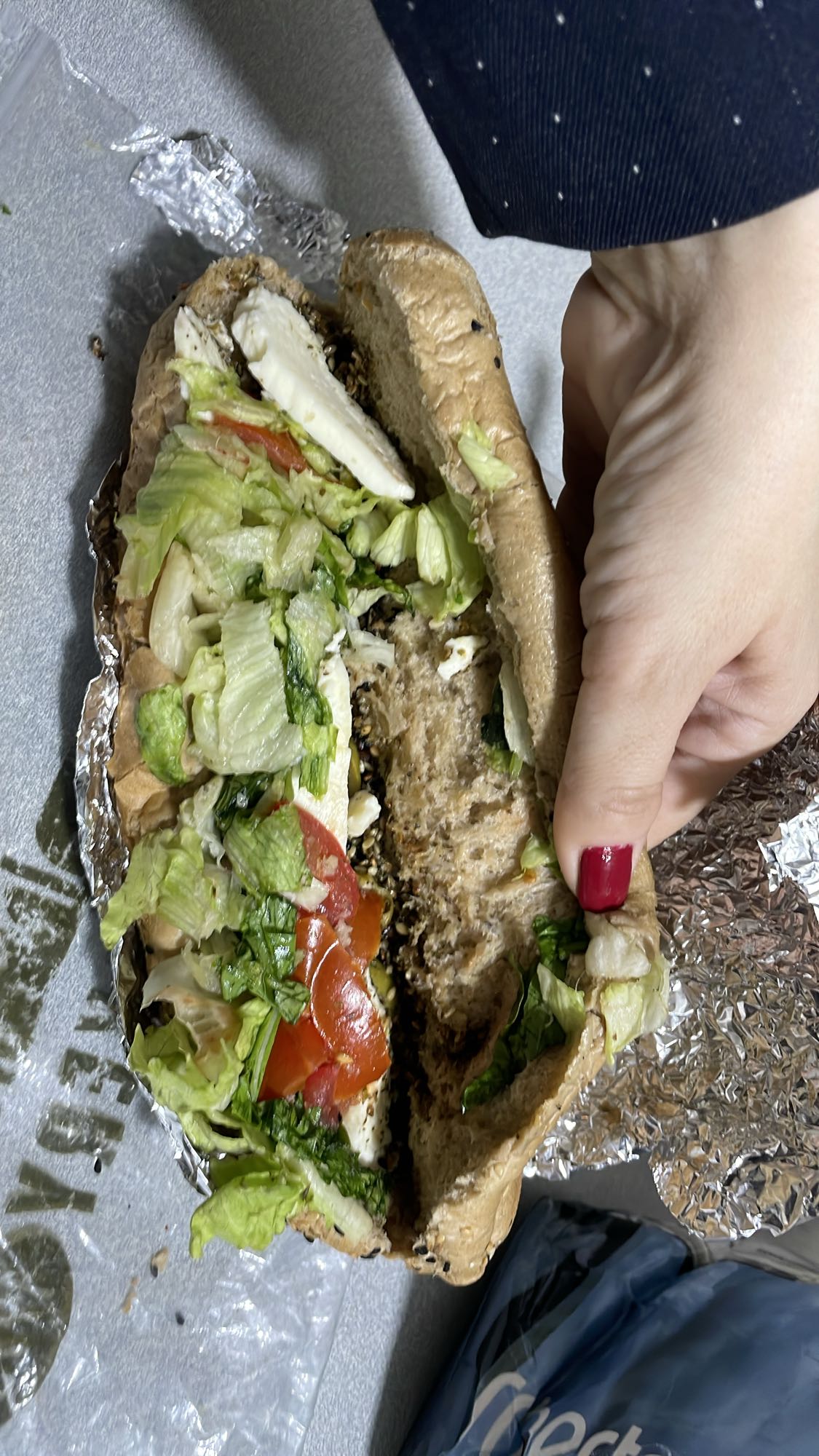 Chicken Veggie Sandwich