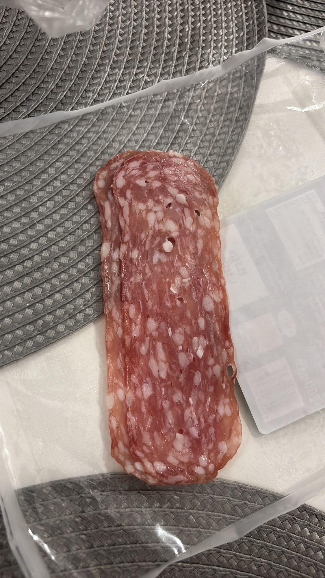 Plaster salami