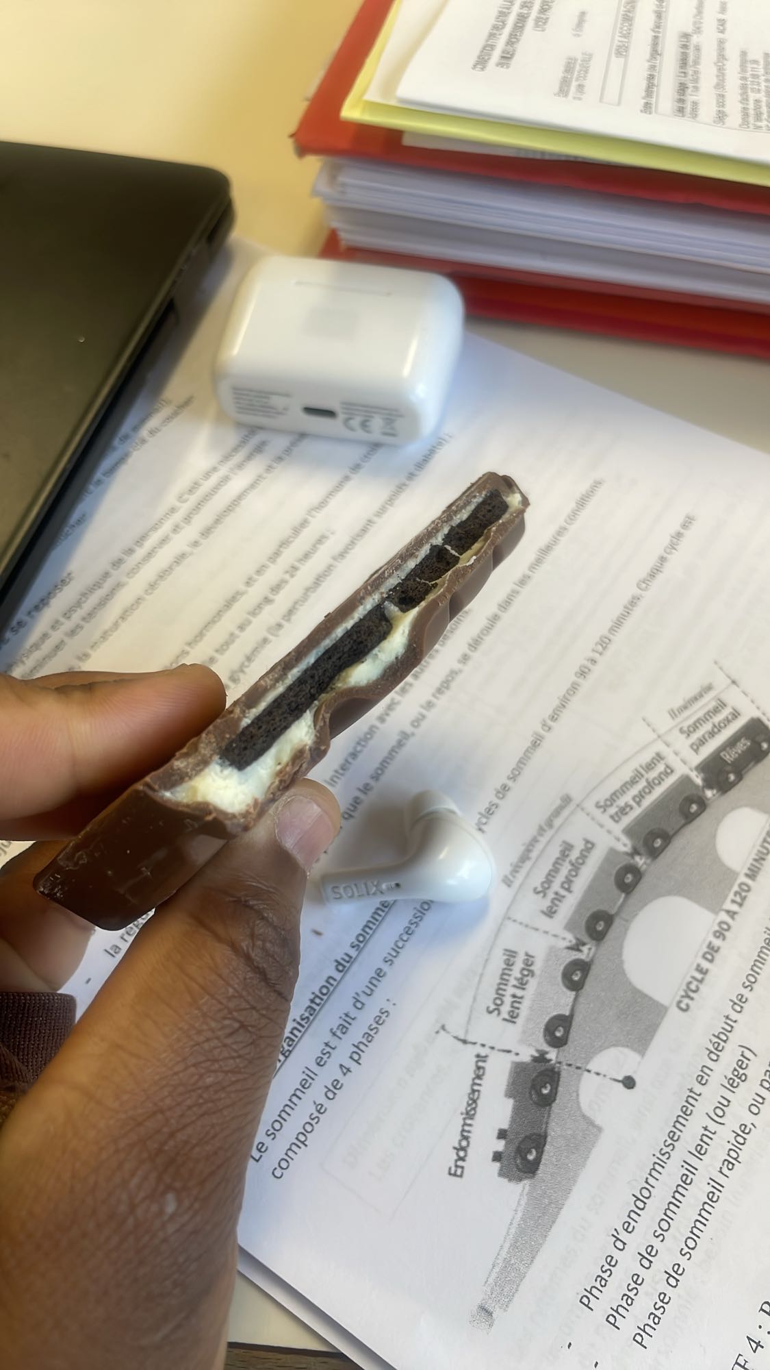 biscuit enrobé chocolat