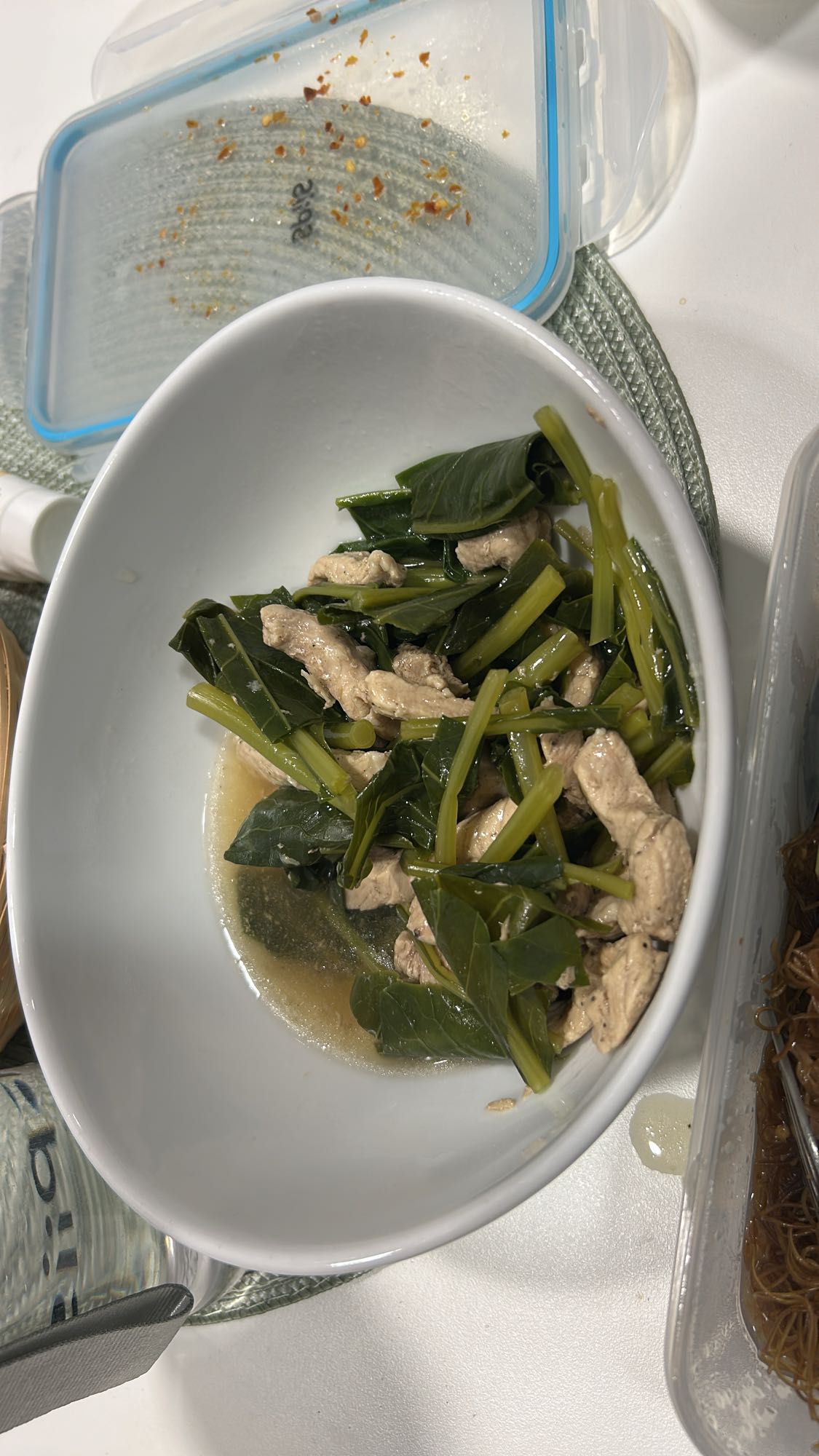 Svinekjøtt med grønnkål